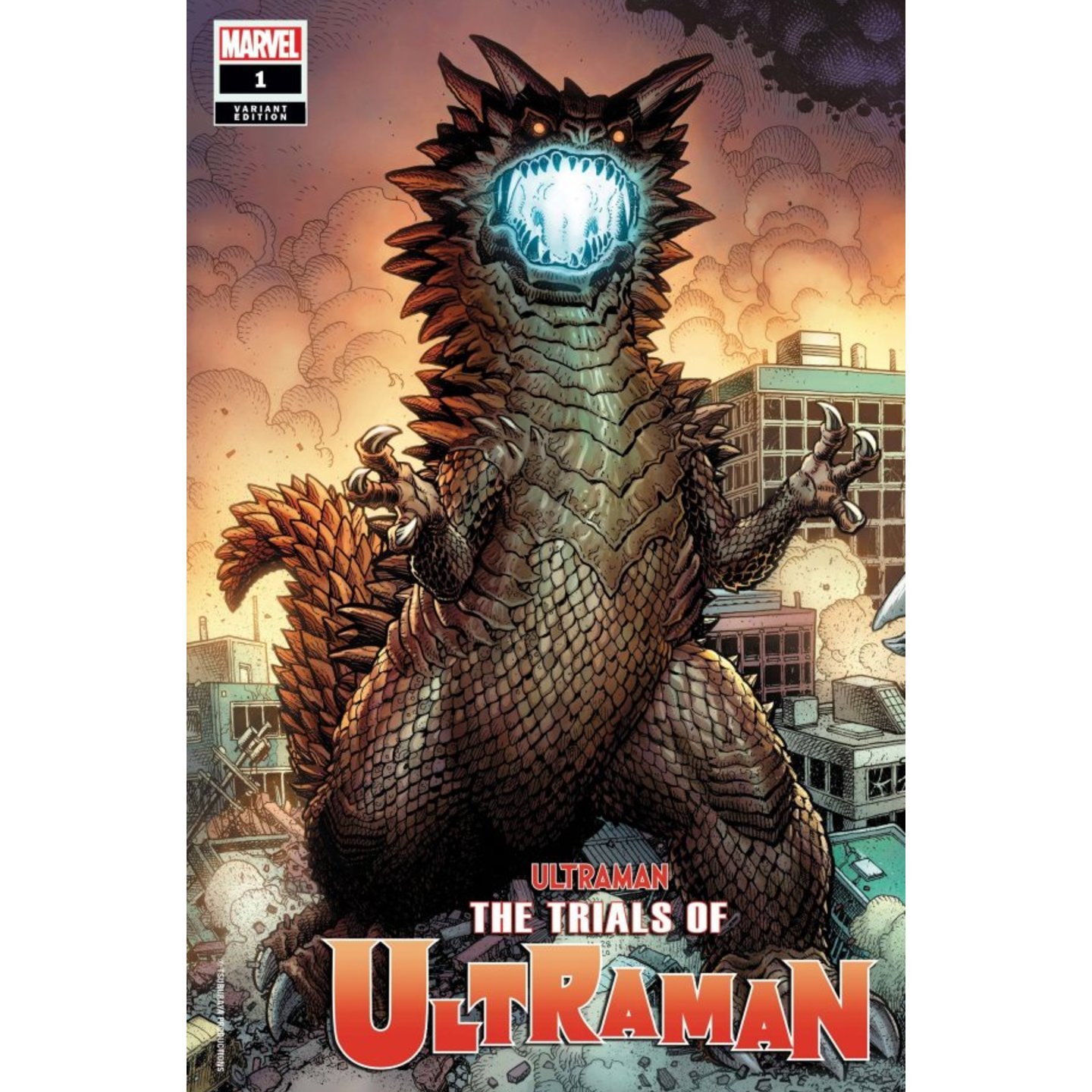 THE TRIALS OF ULTRAMAN #1 1:25 ART ADAMS VARIANT