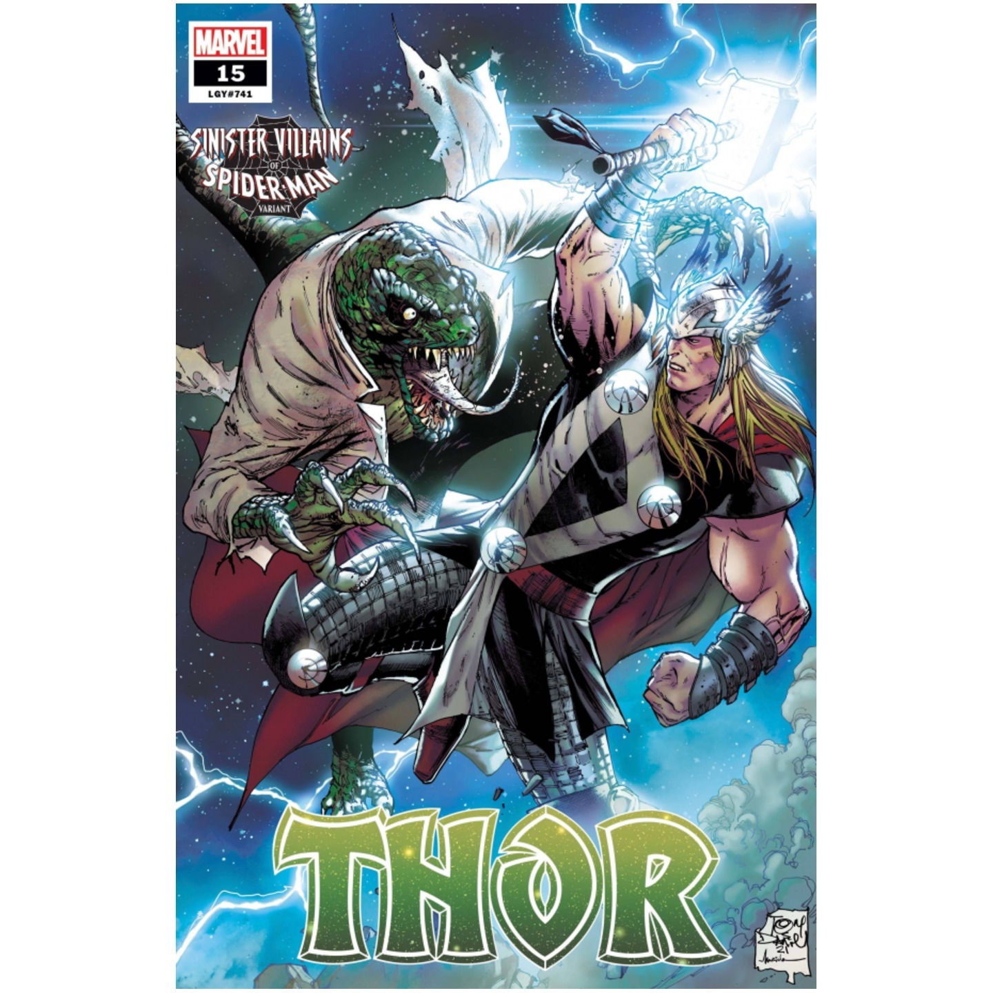 THOR #15 DANIEL SPIDER-MAN VILLAINS VAR