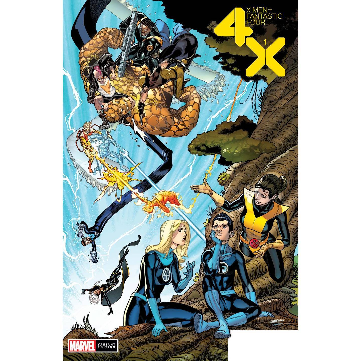 X-MEN FANTASTIC FOUR #1 - JAVIER GARRON VARIANT