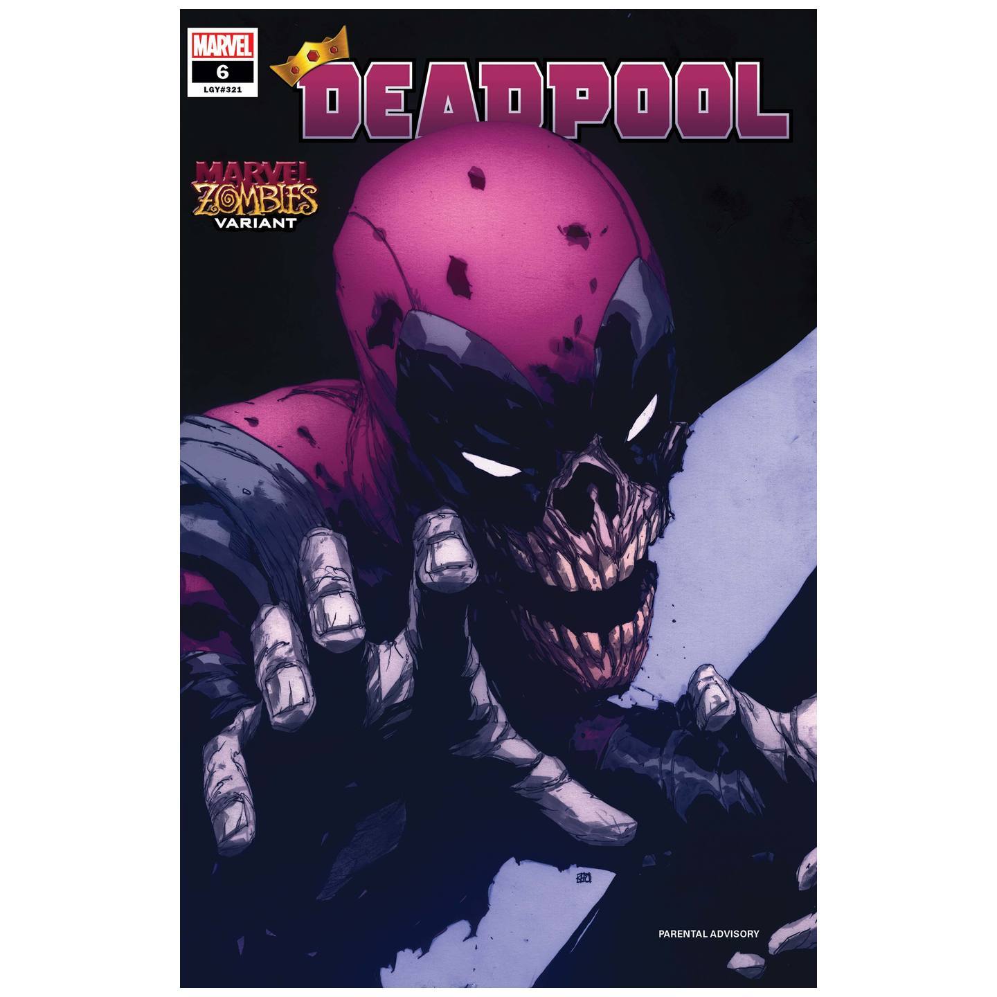 DEADPOOL #6 PHAM MARVEL ZOMBIES VAR