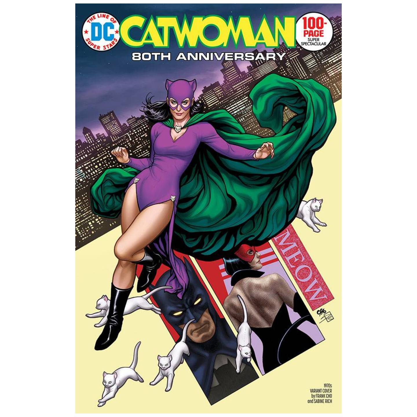 CATWOMAN 80TH ANNIV 100 PAGE SUPER SPECT #1 1970S FRANK CHO
