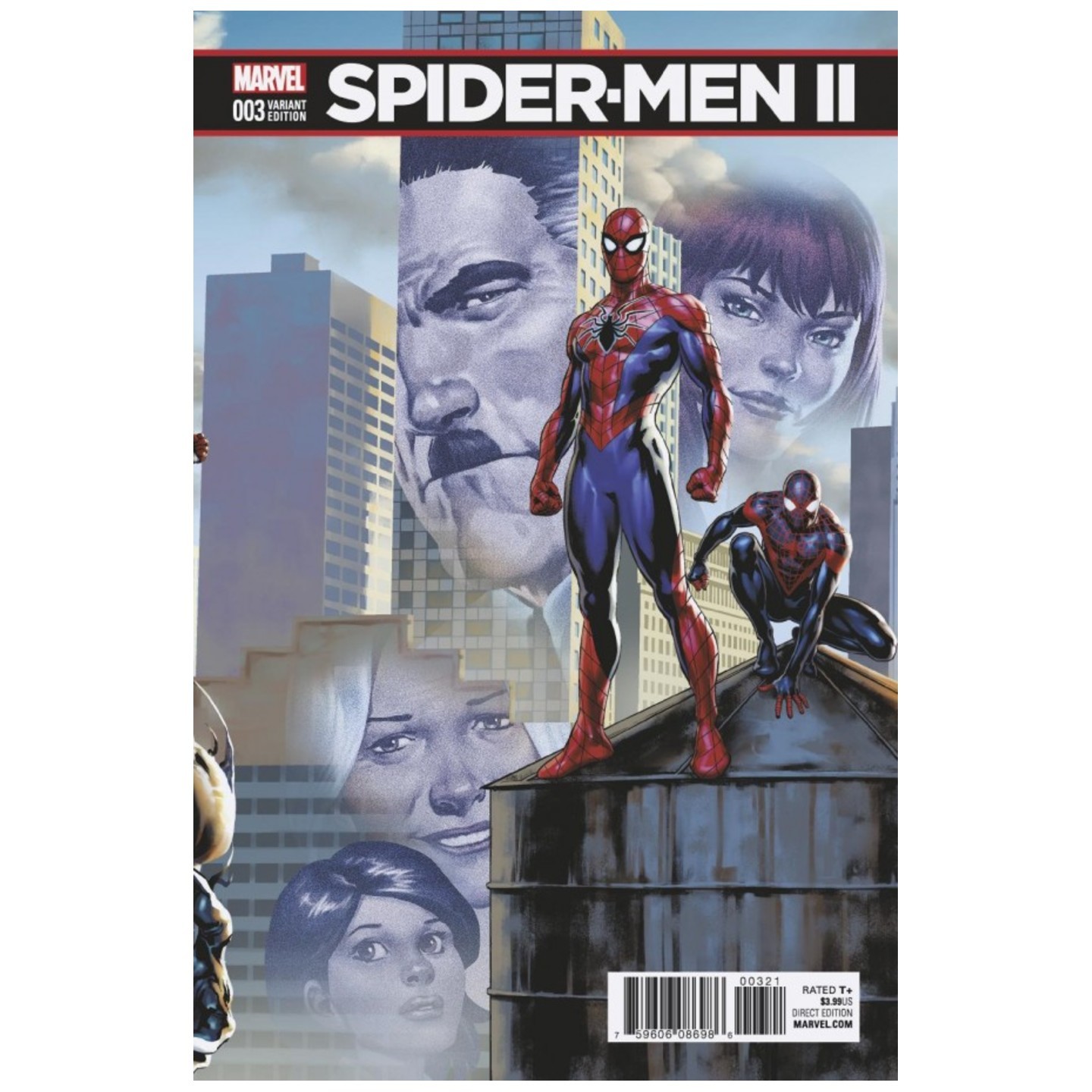 SPIDER-MEN II #3 CONNECTING VARIANT