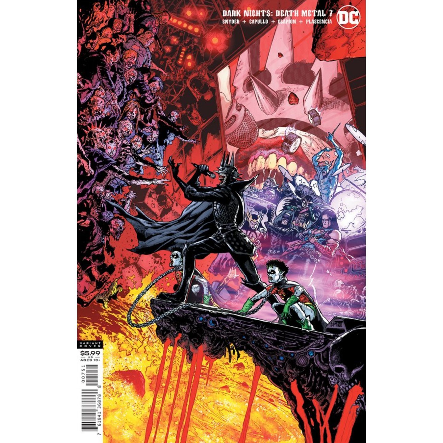 Dark Nights Death Metal 7 125 Variant Edition