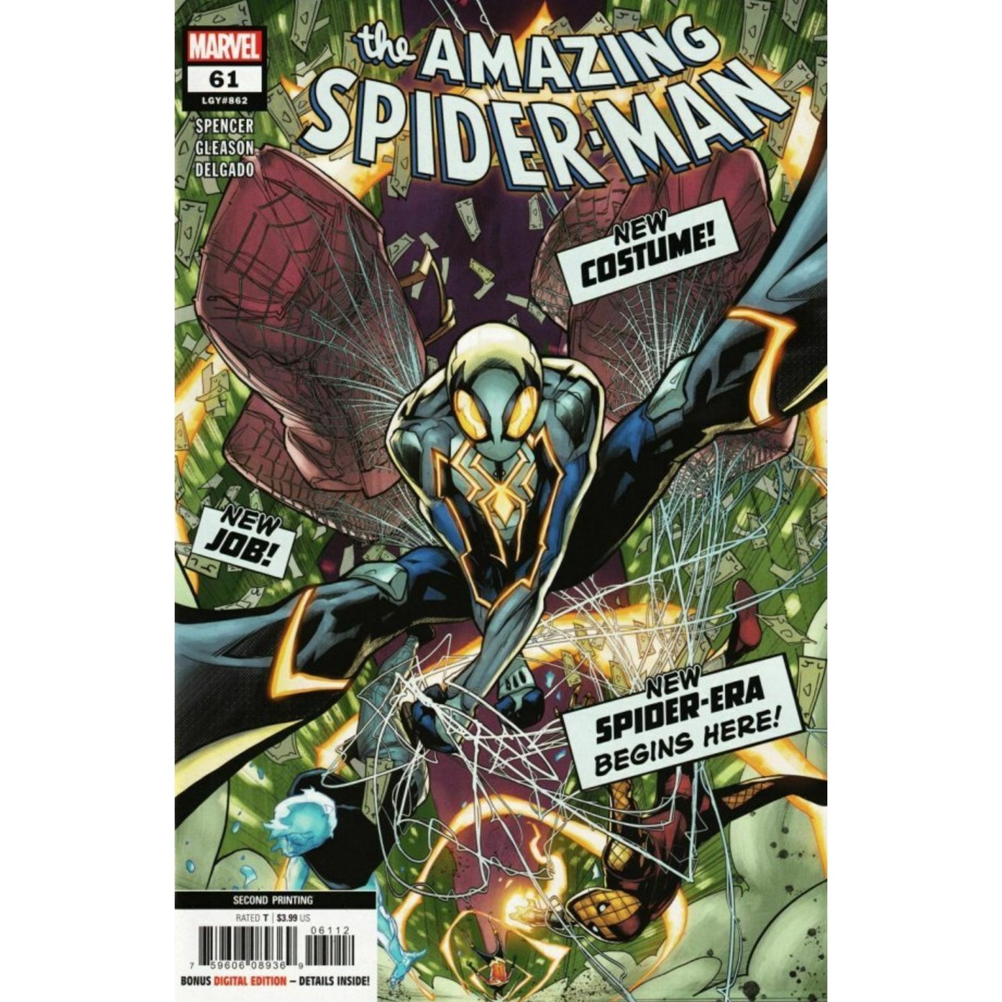 AMAZING SPIDER-MAN 61 2ND PTG GLEASON VAR