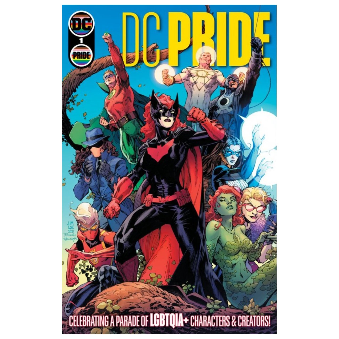 DC PRIDE #1 (ONE SHOT) CVR A JIM LEE SCOTT WILLIAMS TAMRA BONVILLAIN