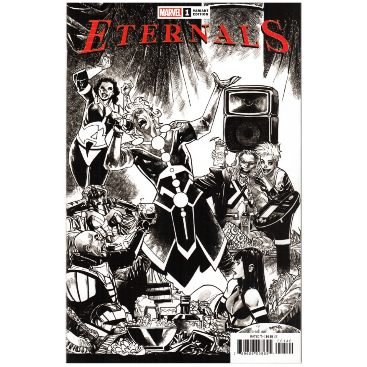 ETERNALS #1 ONE PER STORE VARIANT