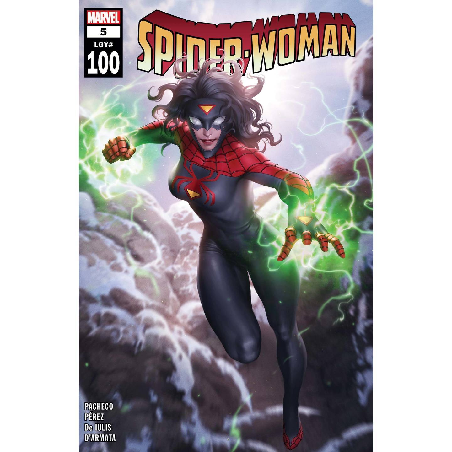 SPIDER-WOMAN #5 JUNGGEUN YOON CVR