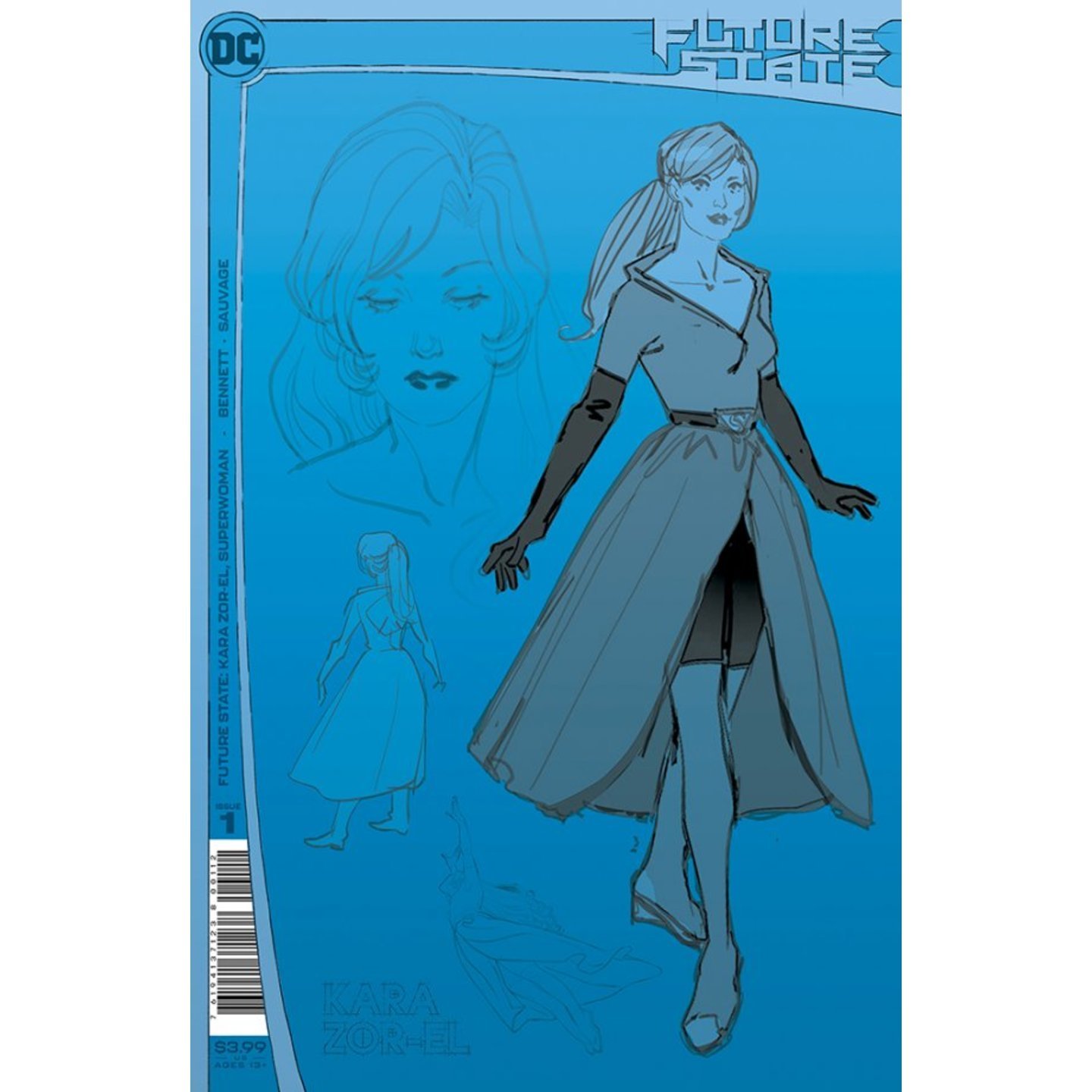 FUTURE STATE KARA ZOR-EL SUPERWOMAN #1 Second Printing