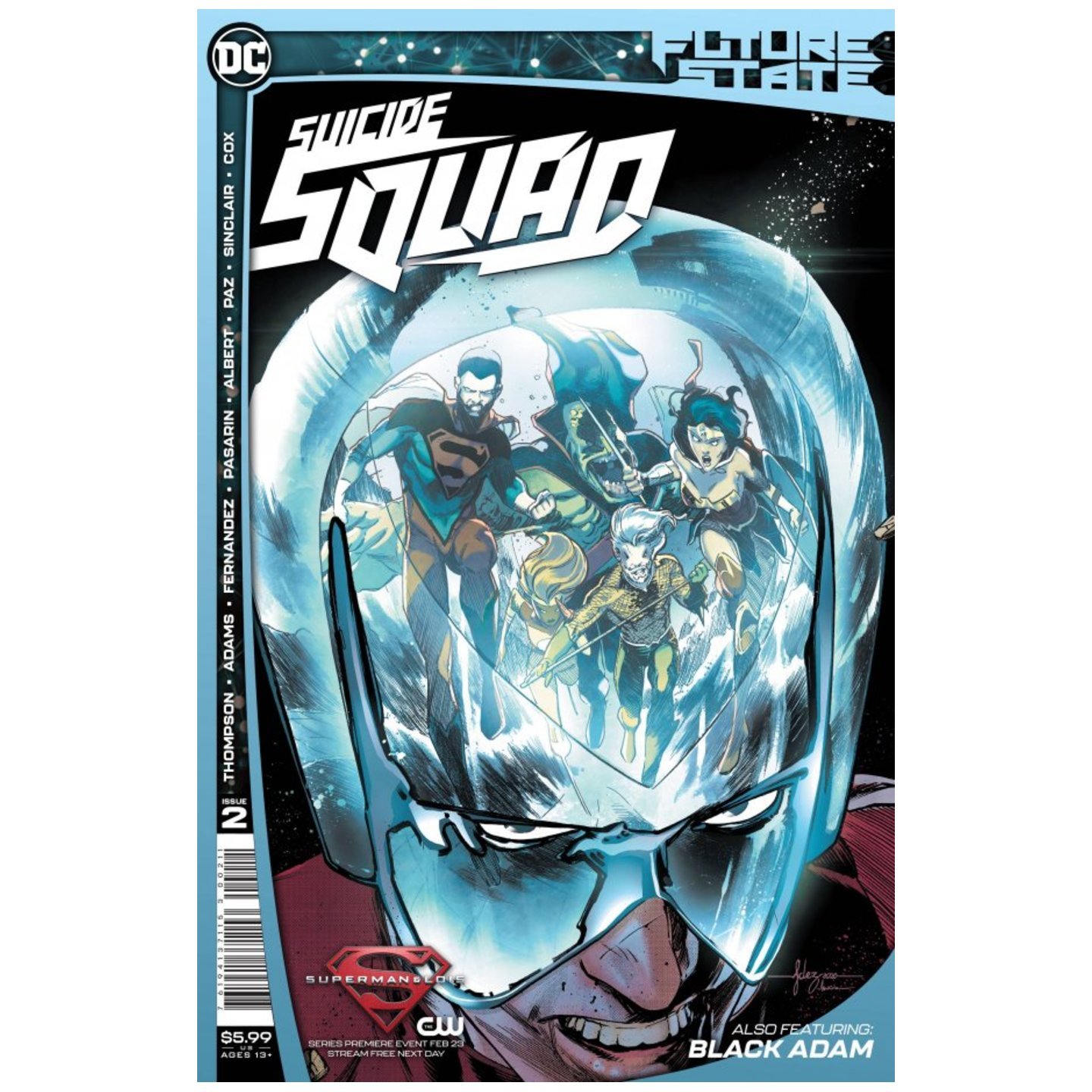 FUTURE STATE SUICIDE SQUAD #2 (OF 2) CVR A JAVI FERNANDEZ