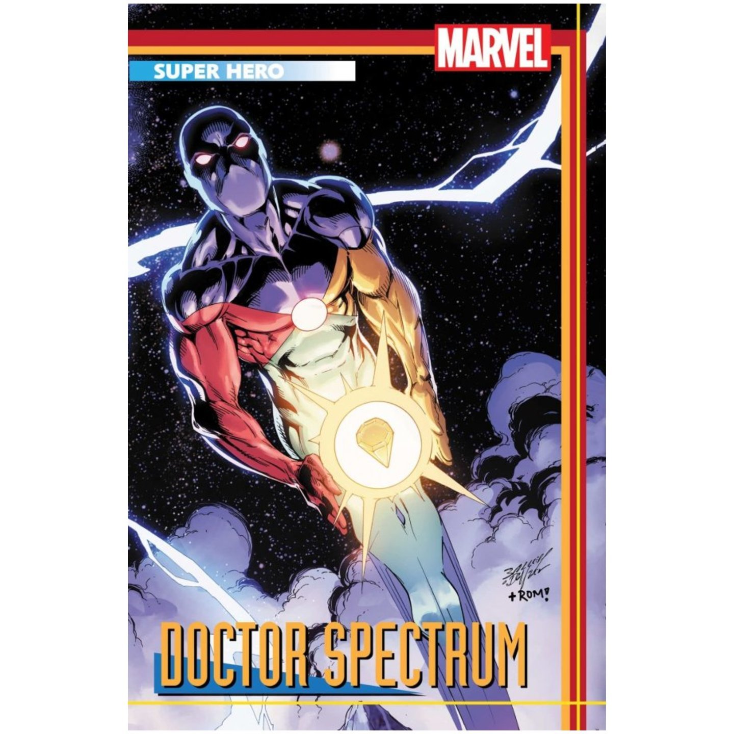 HEROES REBORN #4 (OF 7) BAGLEY TRADING CARD VAR