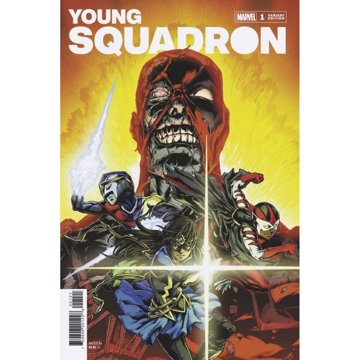 HEROES REBORN YOUNG SQUADRON #1 OKAZAKI VAR