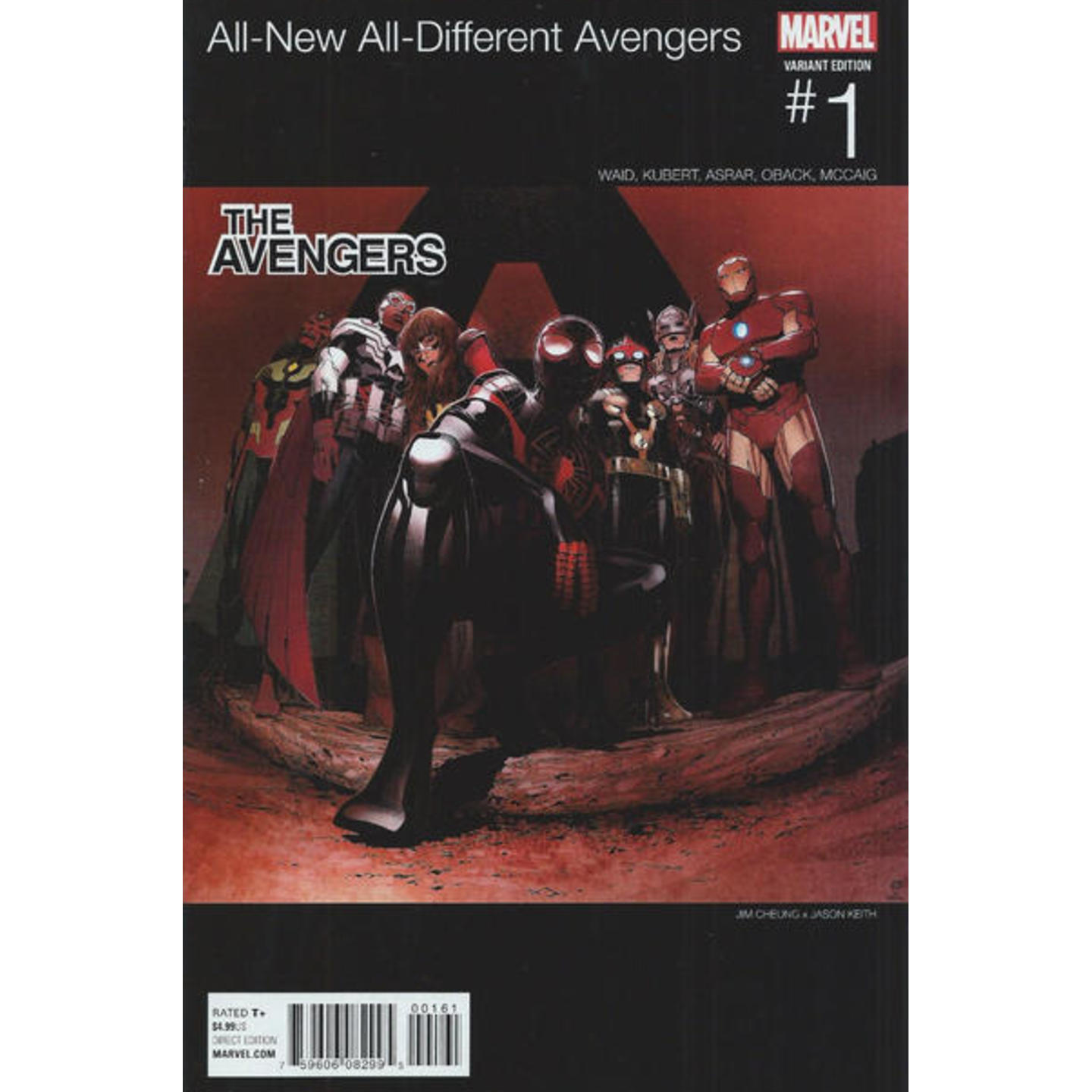 ALL NEW ALL DIFFERENT AVENGERS #1 HIP HOP VARIANT