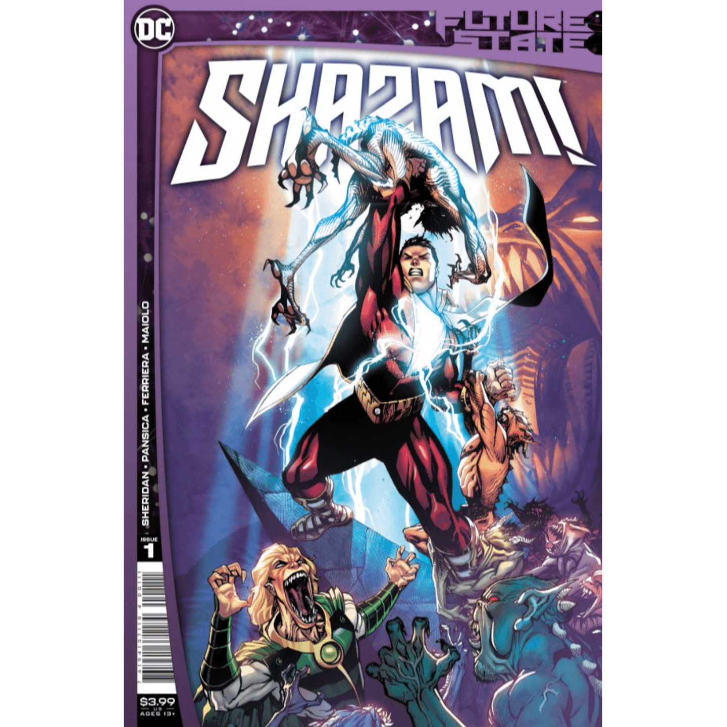FUTURE STATE SHAZAM 1 OF 2 CVR A BERNARD CHANG