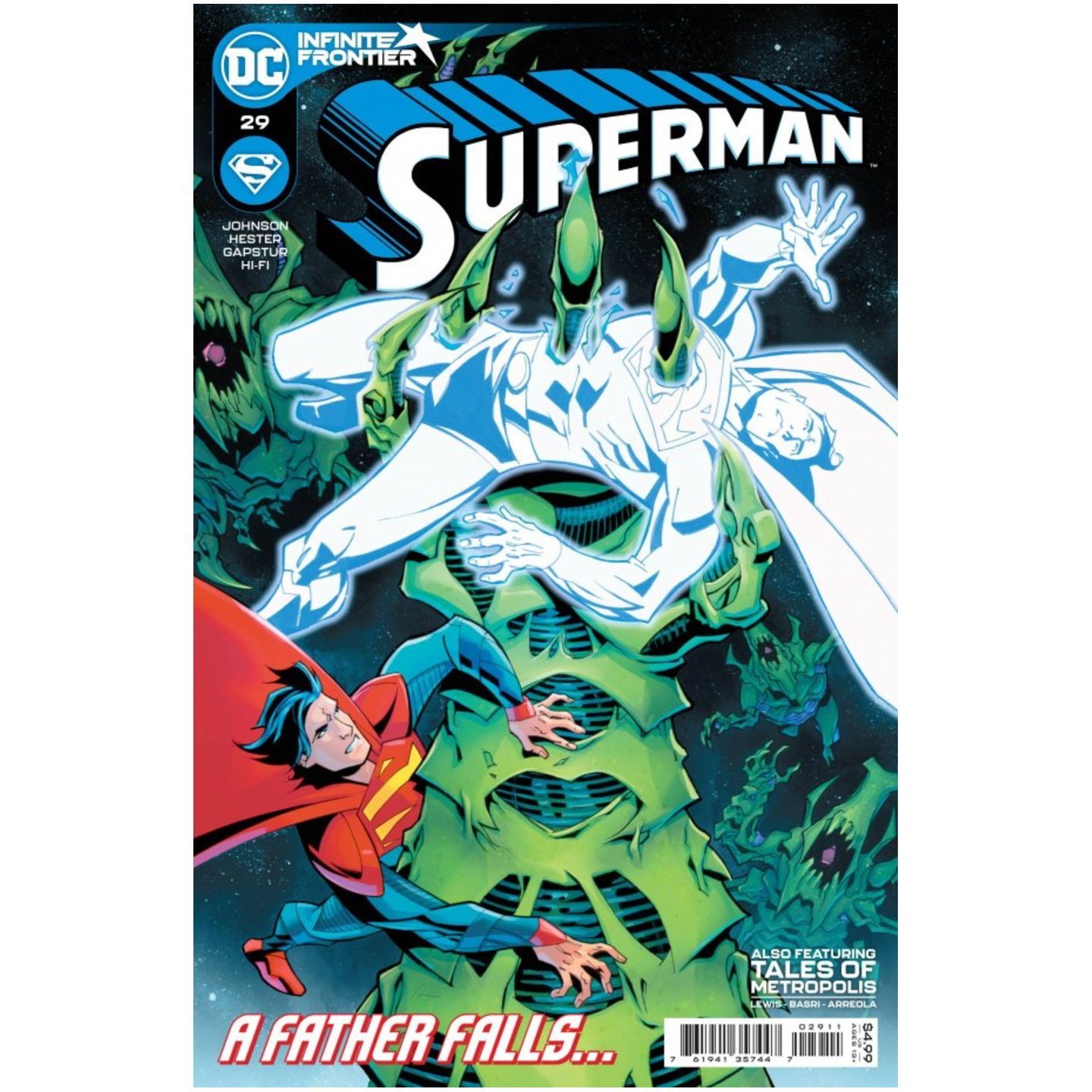 SUPERMAN #29 CVR A PHIL HESTER