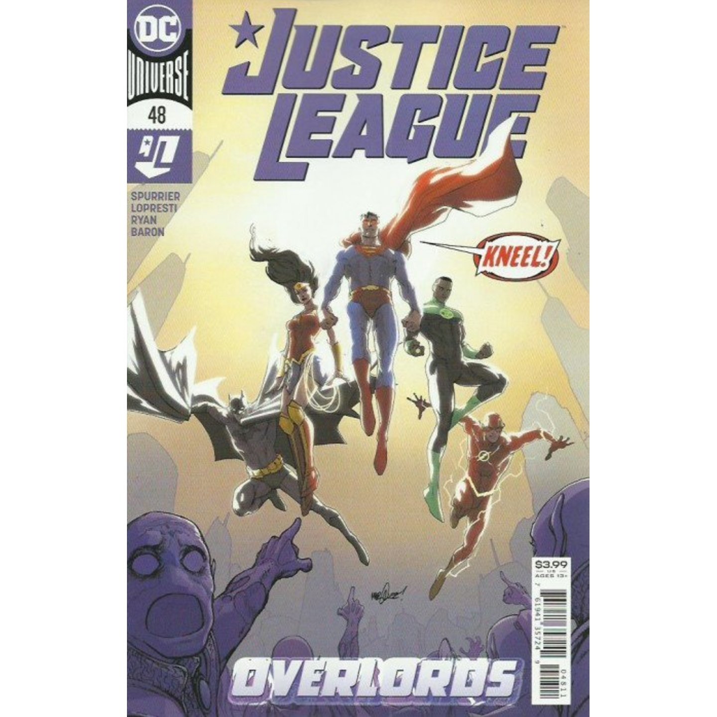 JUSTICE LEAGUE #48 CVR A DAVID MARQUEZ