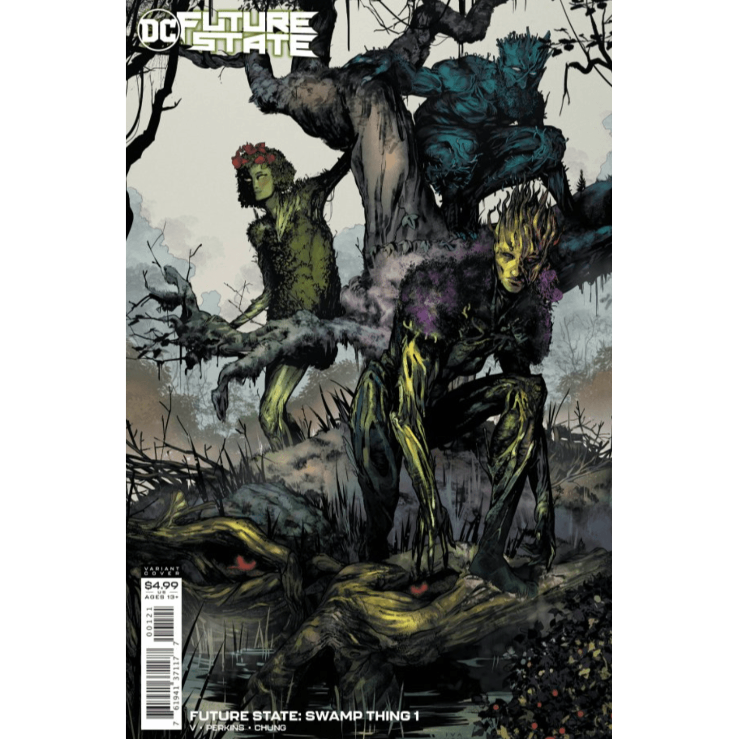 FUTURE STATE SWAMP THING #1 (OF 2) CVR B DIMA IVANOV CARD STOCK VAR