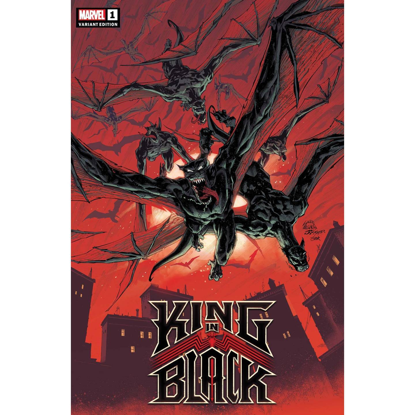 KING IN BLACK #1 (OF 5) STEGMAN DARKNESS REIGNS VAR