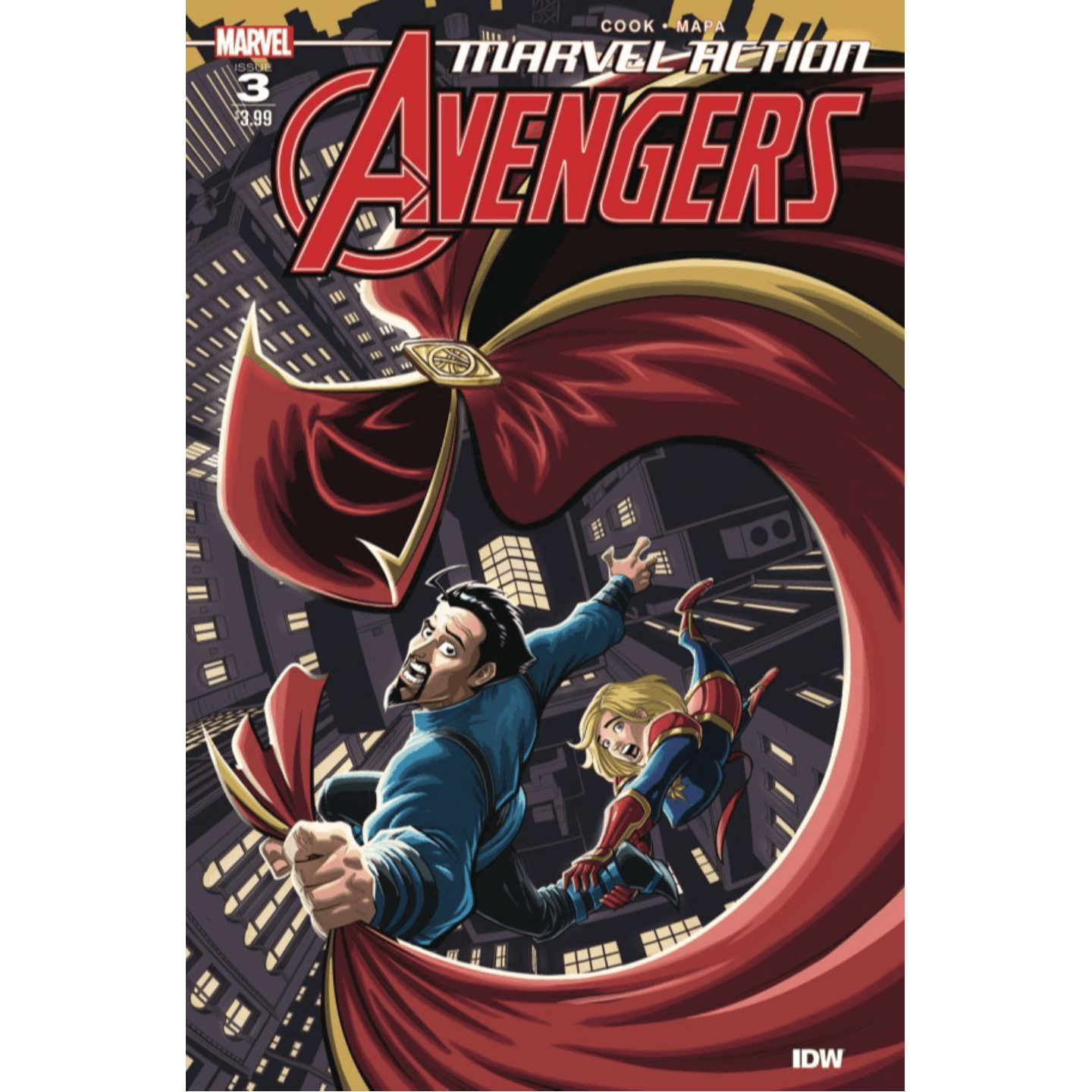 MARVEL ACTION AVENGERS (2020) #3 CVR A MAPA