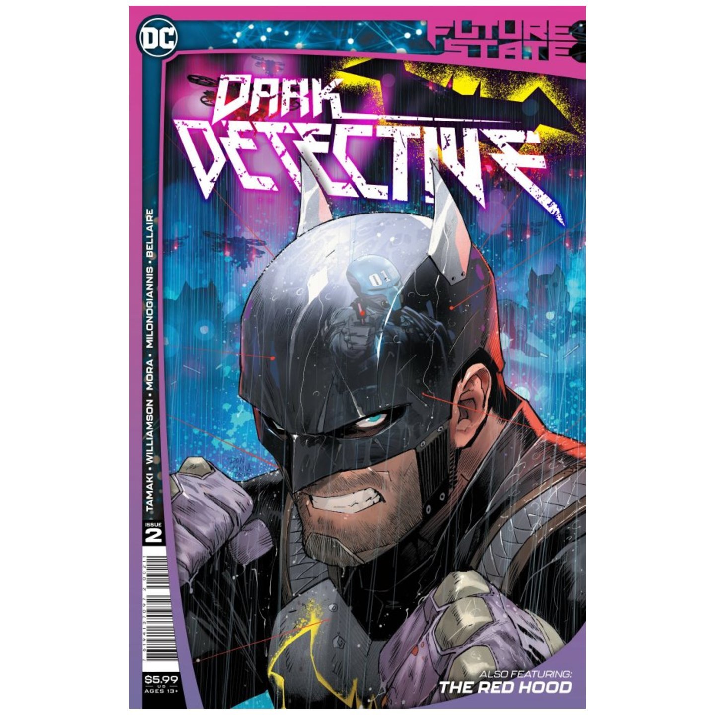 FUTURE STATE DARK DETECTIVE 2 OF 4 CVR A DAN MORA