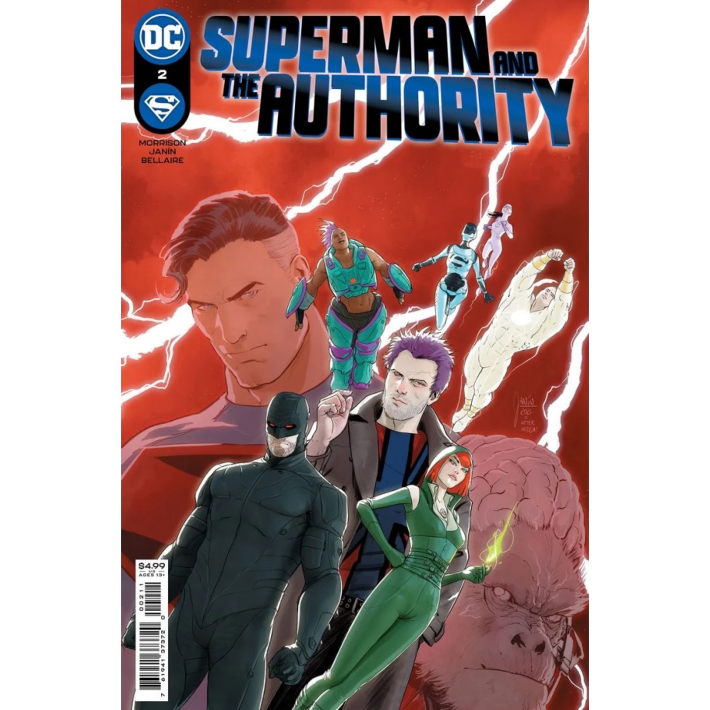 SUPERMAN AND THE AUTHORITY #2 (OF 4) CVR A MIKEL JANIN