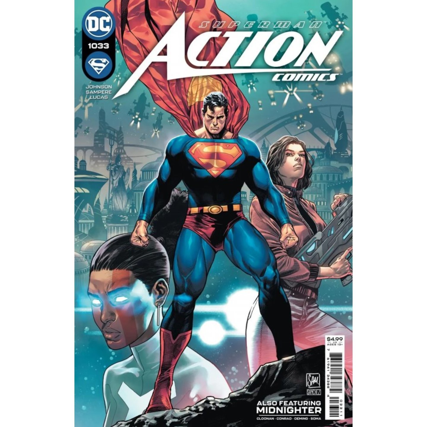 ACTION COMICS #1033 CVR A DANIEL SAMPERE