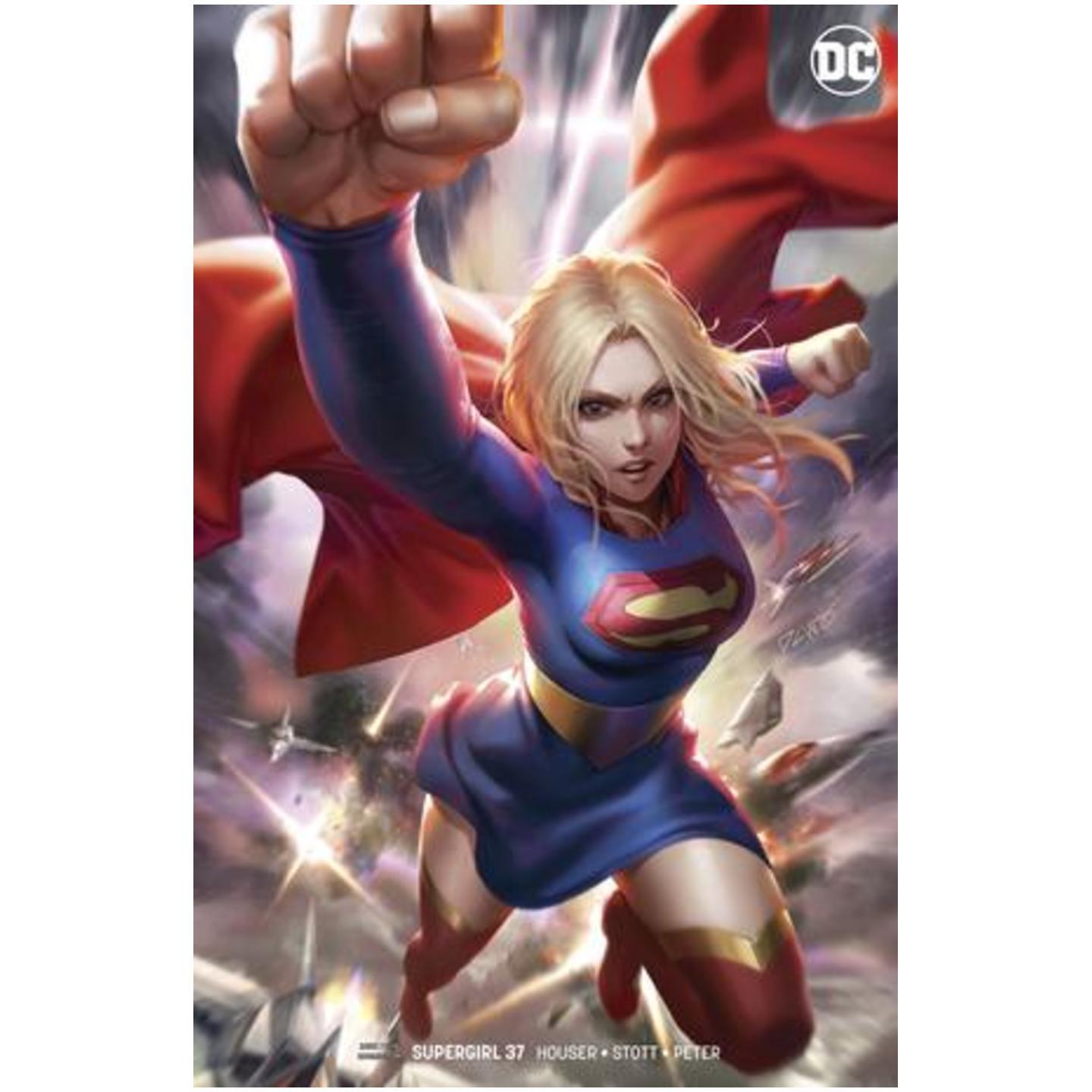 SUPERGIRL 37 CARD STOCK VAR ED