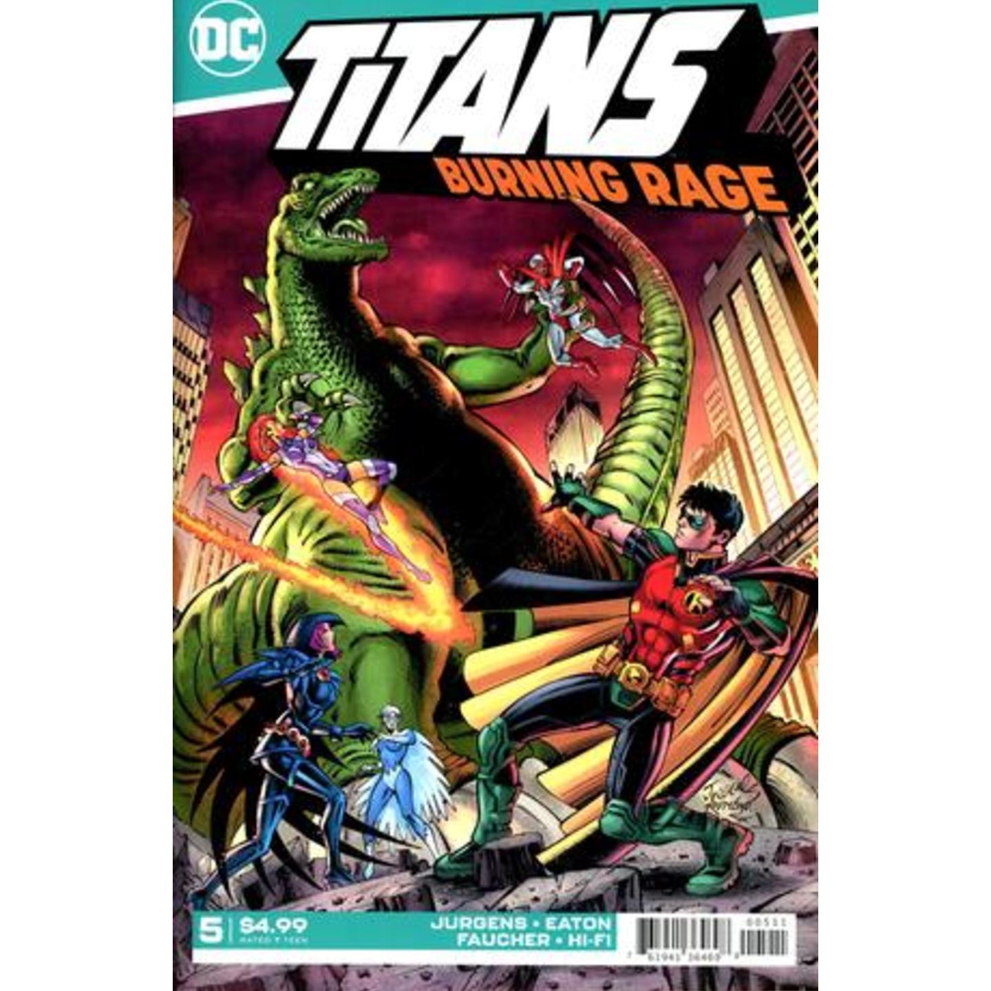 TITANS BURNING RAGE 5 OF 7