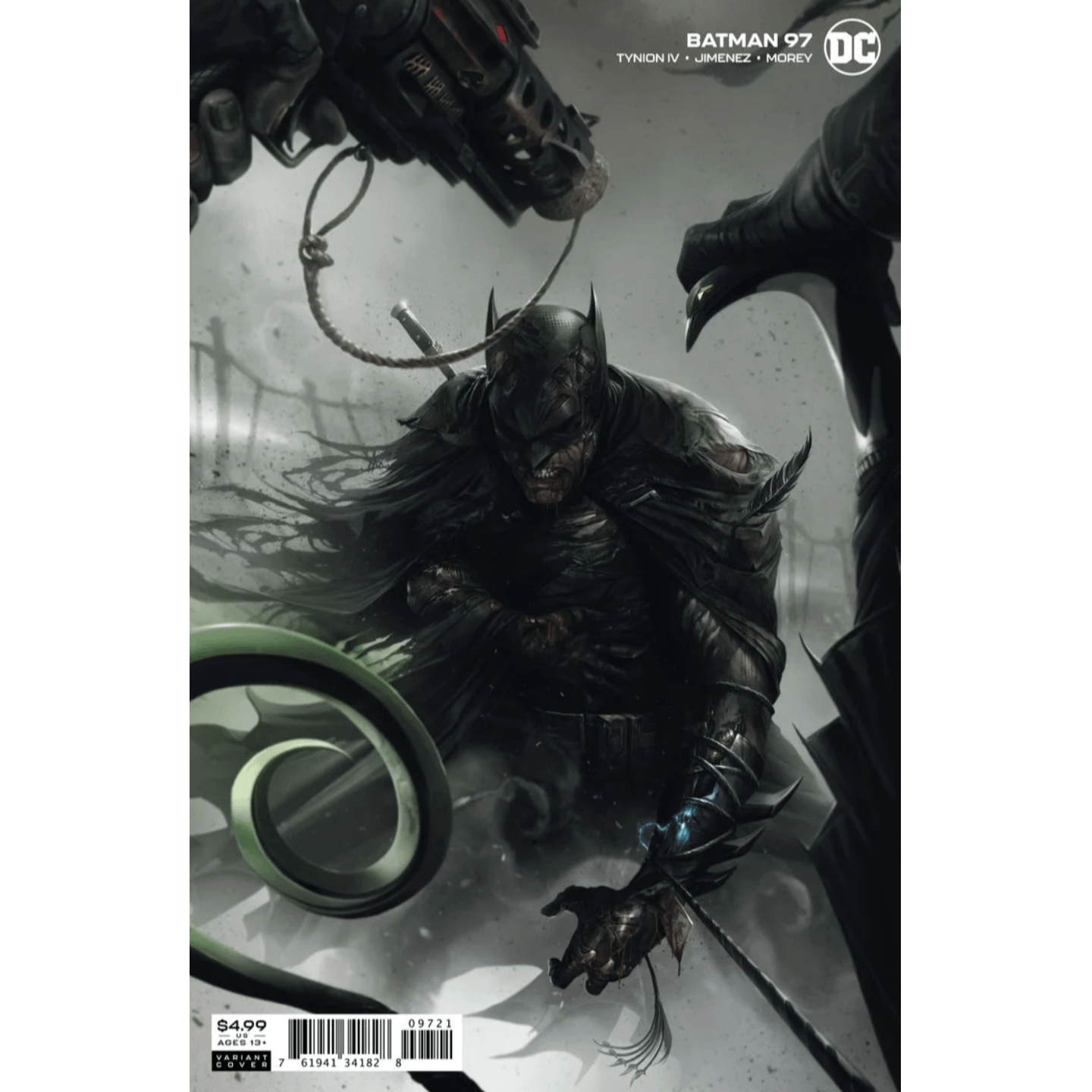 BATMAN #97 COVER B FRANCESCO MATTINA CARD STOCK VARIANT