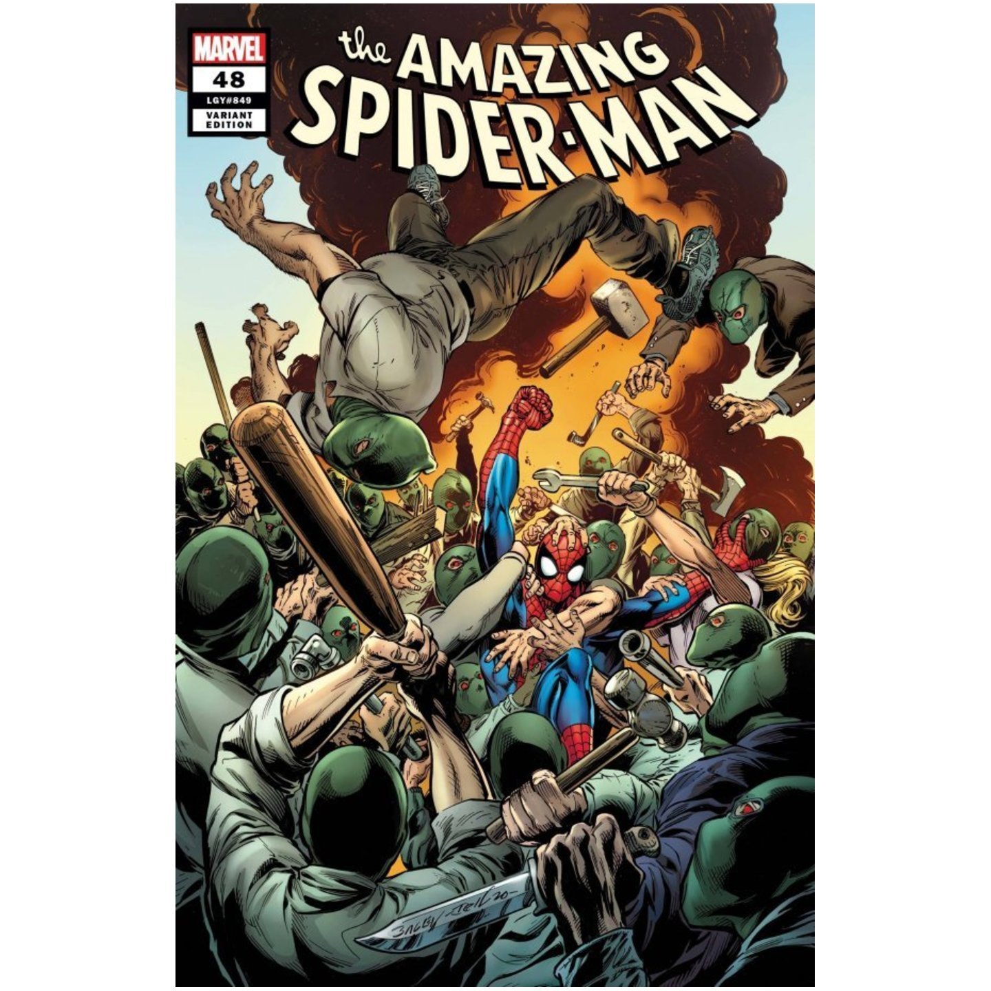 AMAZING SPIDER-MAN #48 BAGLEY VAR