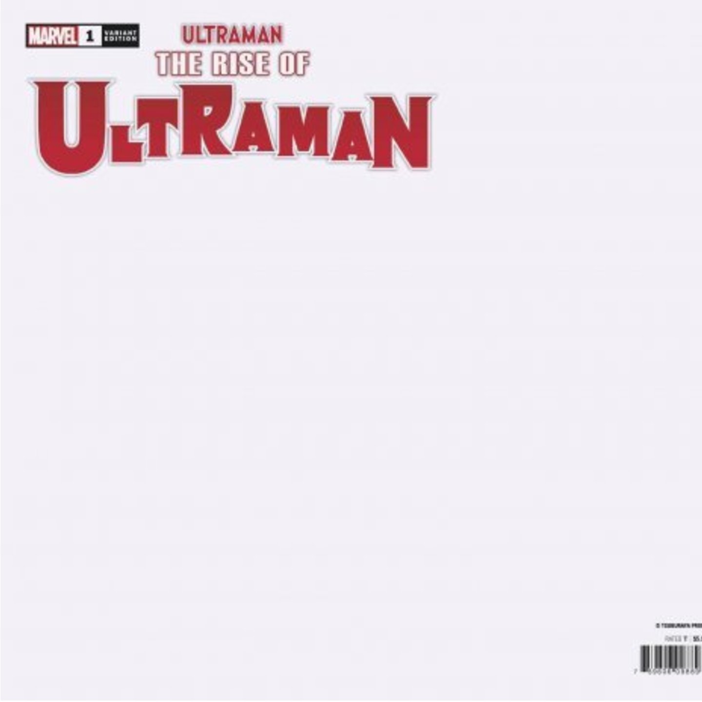 RISE OF ULTRAMAN #1 (OF 5) BLANK VAR