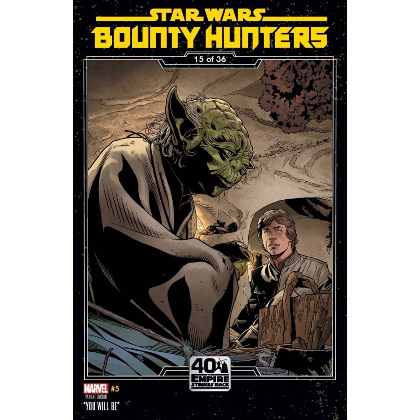 STAR WARS BOUNTY HUNTERS #5 SPROUSE EMPIRE STRIKES BACK VAR