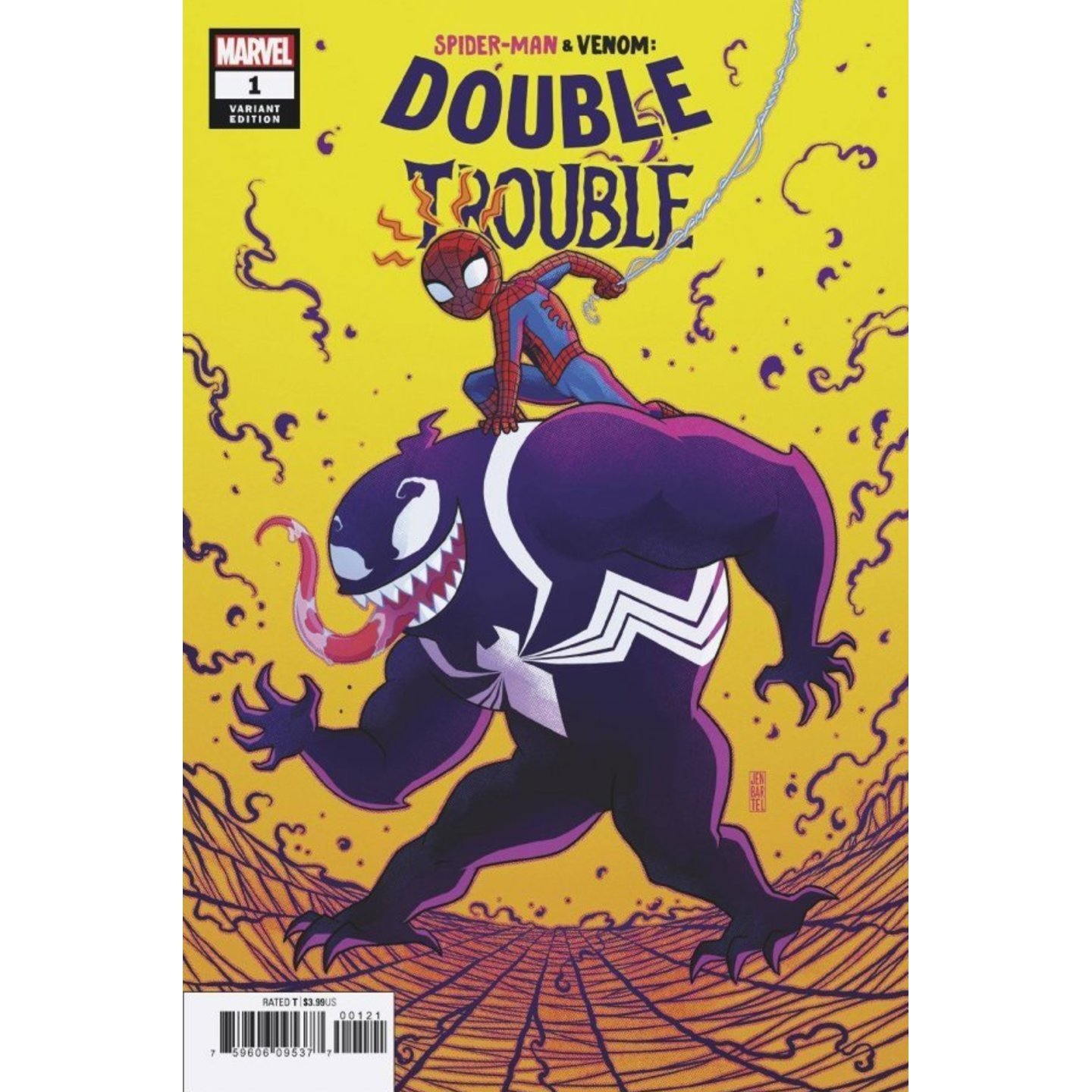 Spider-ManVenom Double Trouble 1 150 Jen Bartel Variant