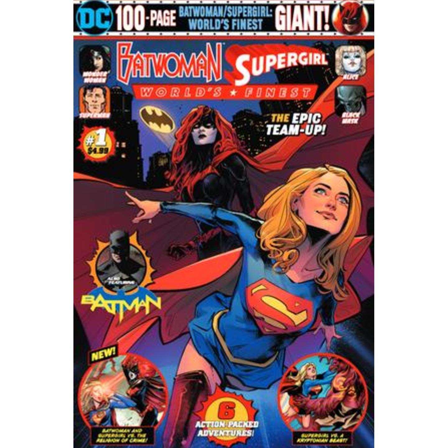 BATWOMAN SUPERGIRL WORLDS FINEST GIANT 1