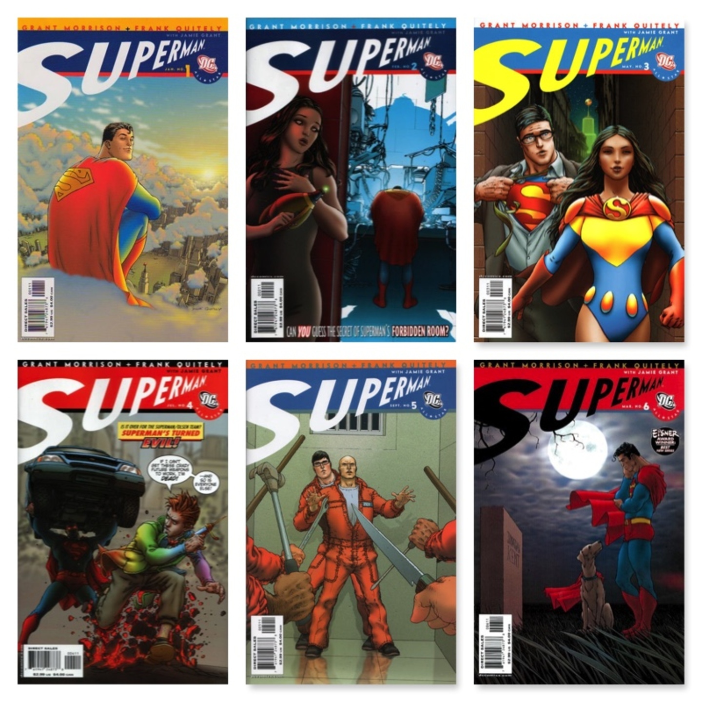 ALL STAR SUPERMAN #1 - #12 (COMPLETE SET)