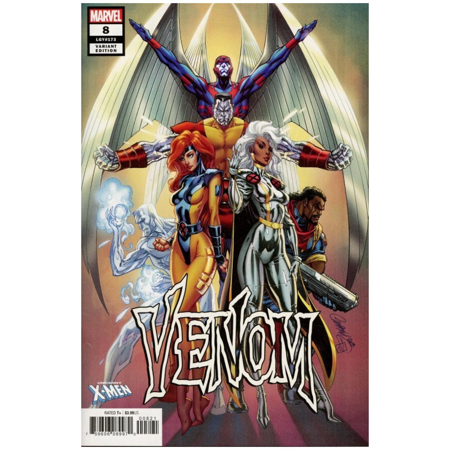 VENOM #8 J SCOTT CAMPBELL UNCANNY X-MEN VARIANT