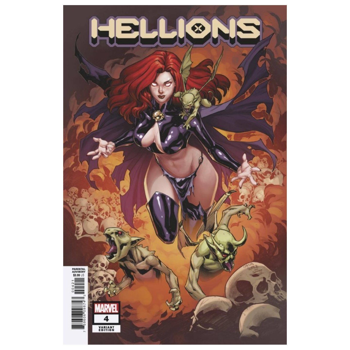 HELLIONS #4 GOMEZ VAR