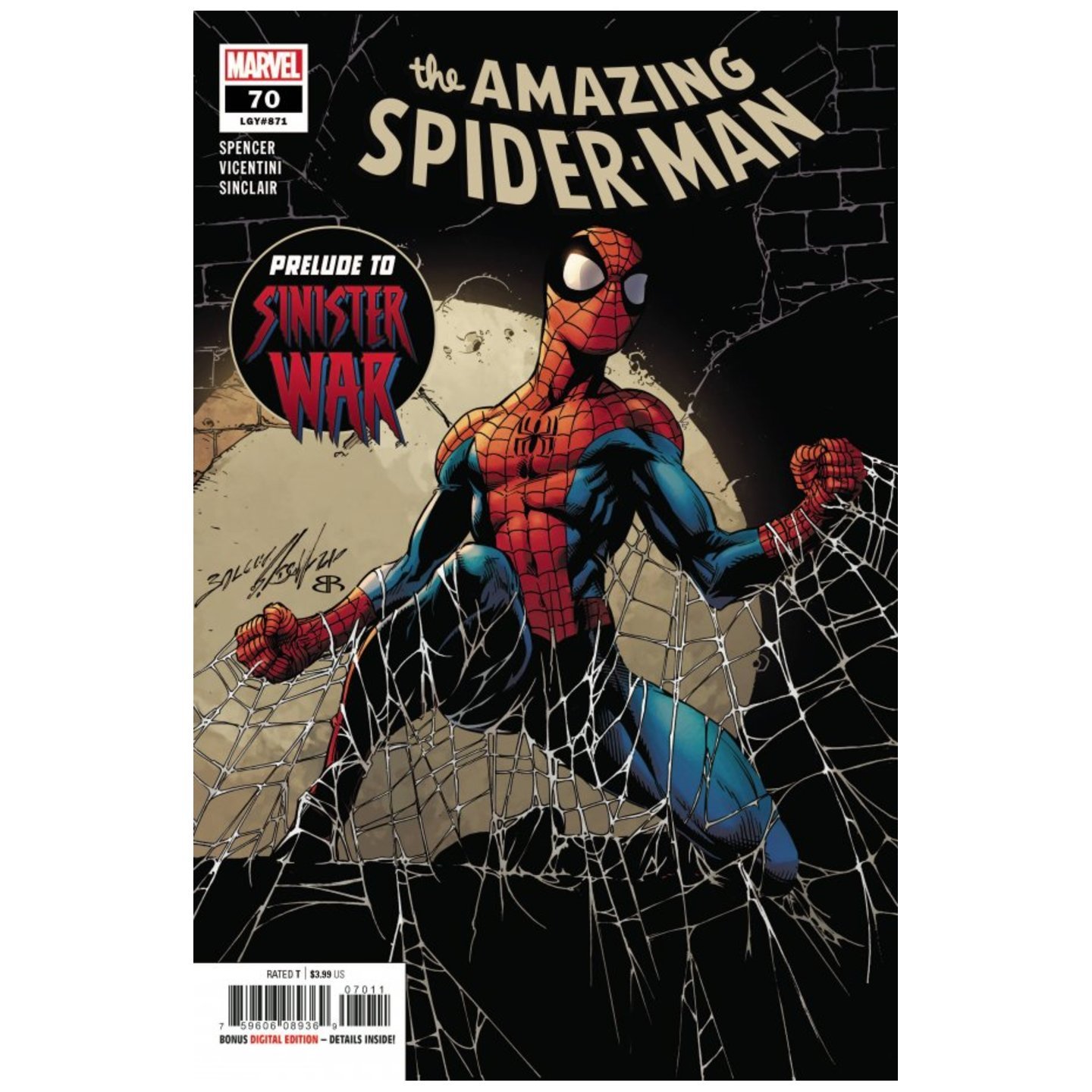 AMAZING SPIDER-MAN #70 SINW