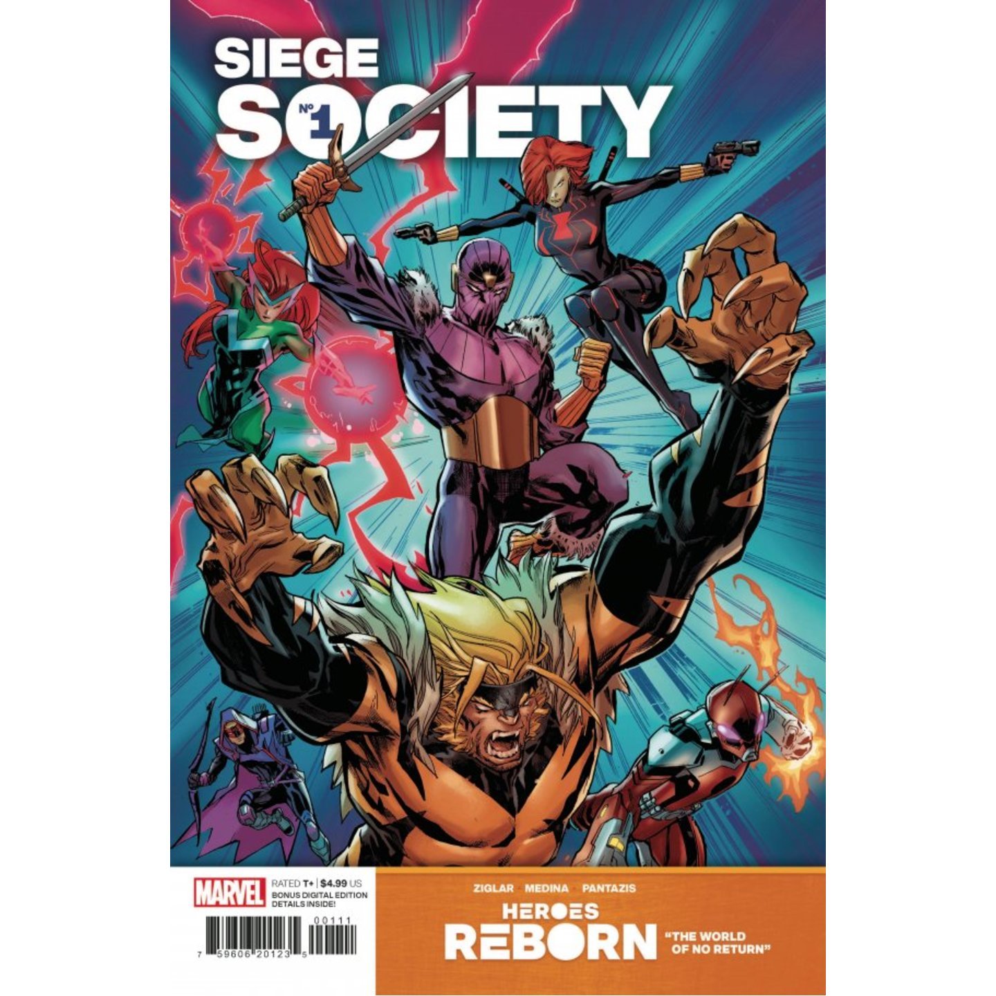 HEROES REBORN SIEGE SOCIETY #1