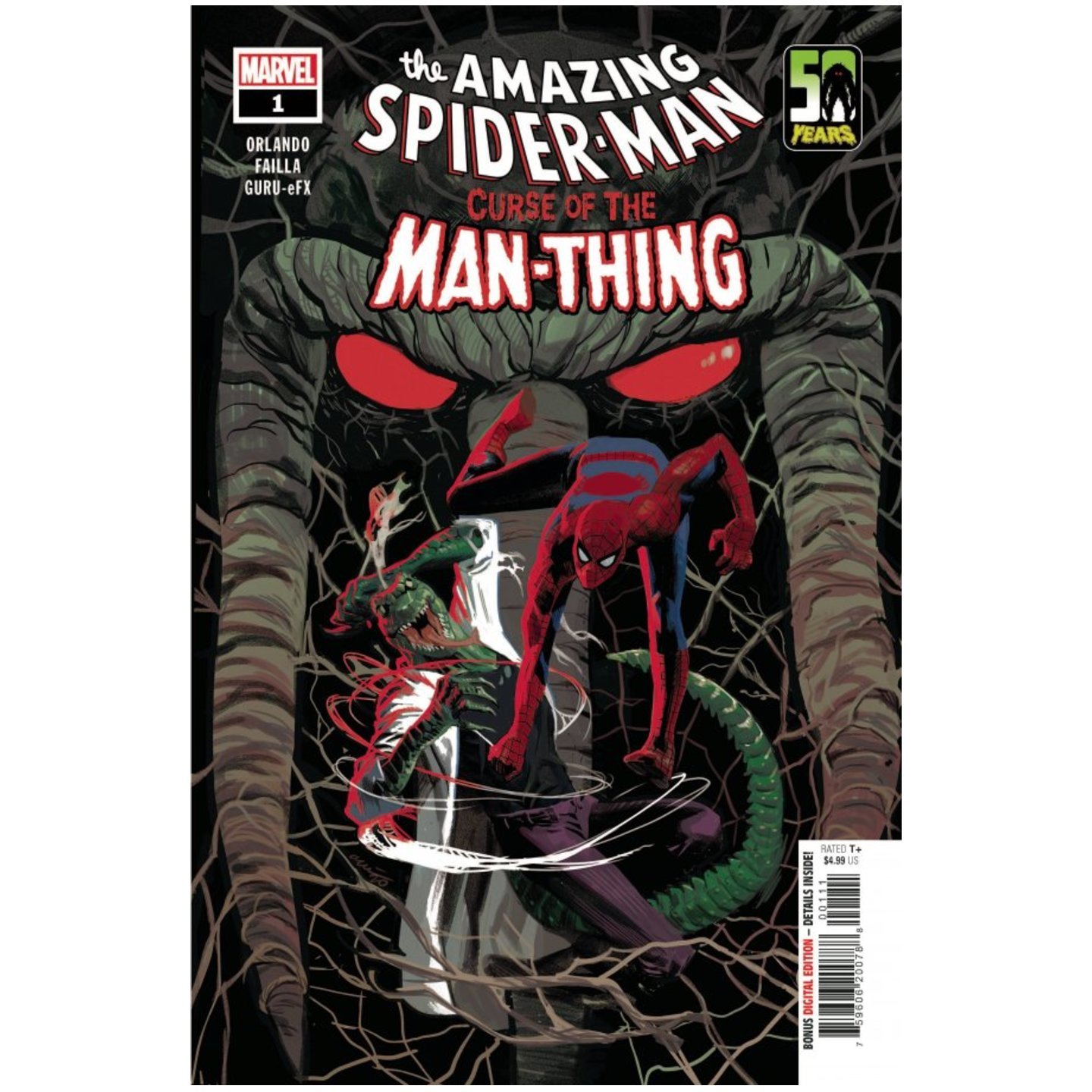 SPIDER-MAN CURSE OF MAN-THING #1