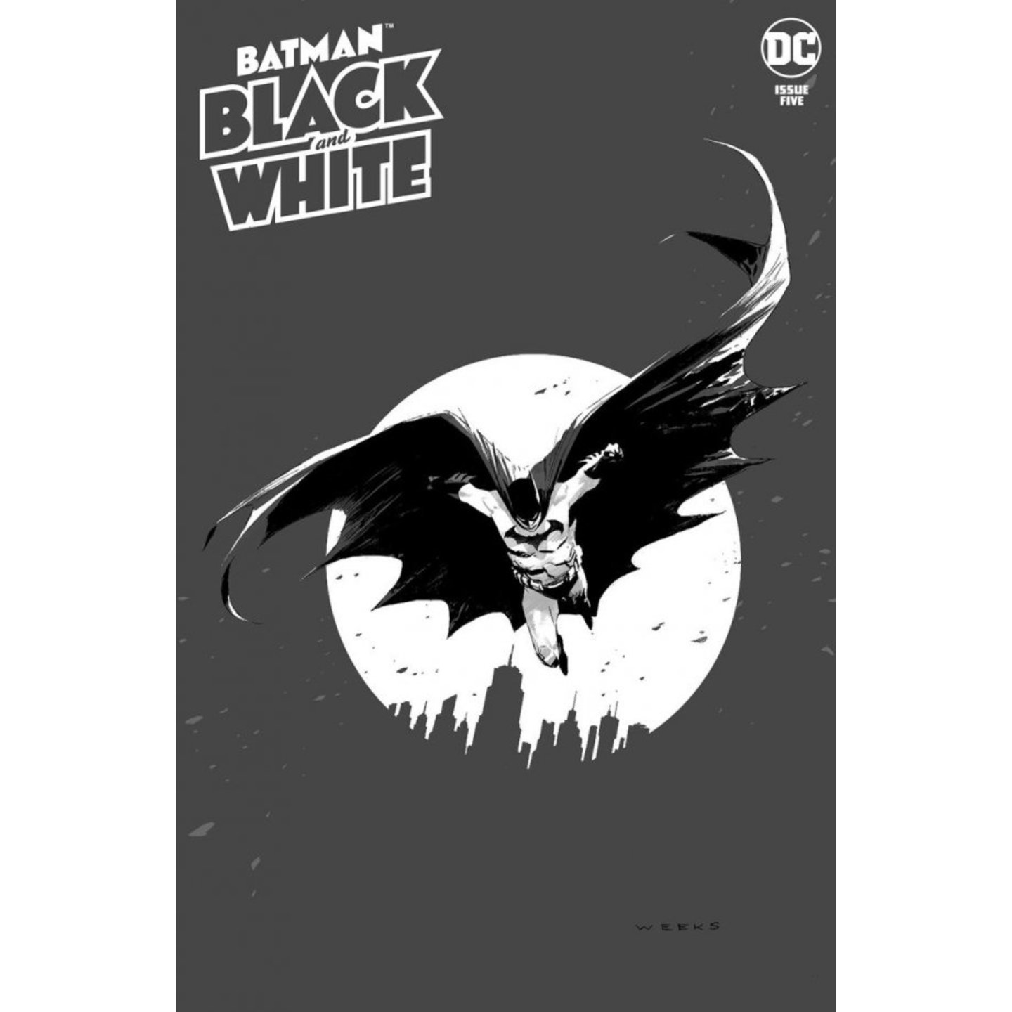 BATMAN BLACK AND WHITE #5 (OF 6) CVR A LEE WEEKS