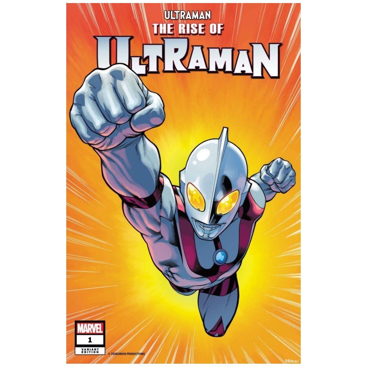 The Rise Of Ultraman #1 1:50 McGuinness Variant