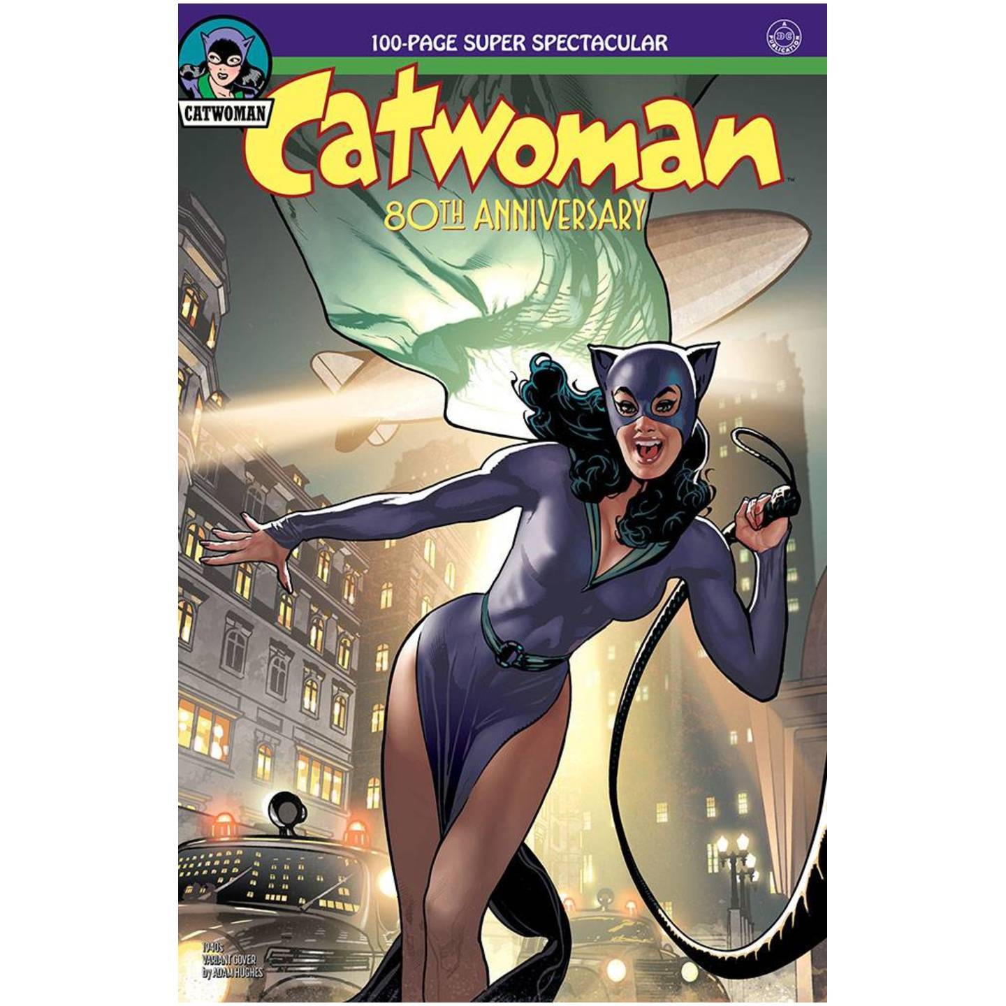 CATWOMAN 80TH ANNIV 100 PAGE SUPER SPECT #1 1940S ADAM HUGHE