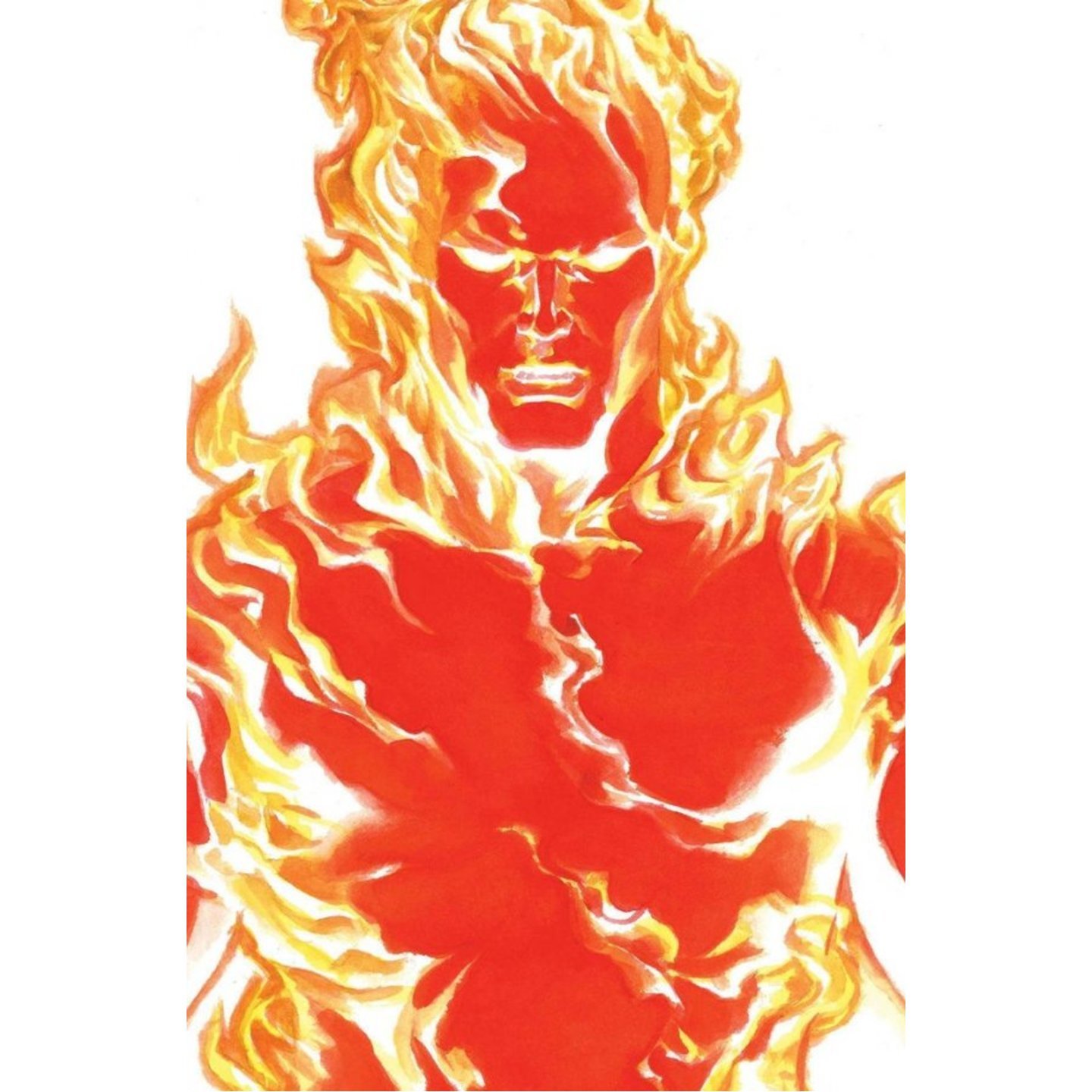 FANTASTIC FOUR #24 ALEX ROSS HUMAN TORCH TIMELESS VAR EMP