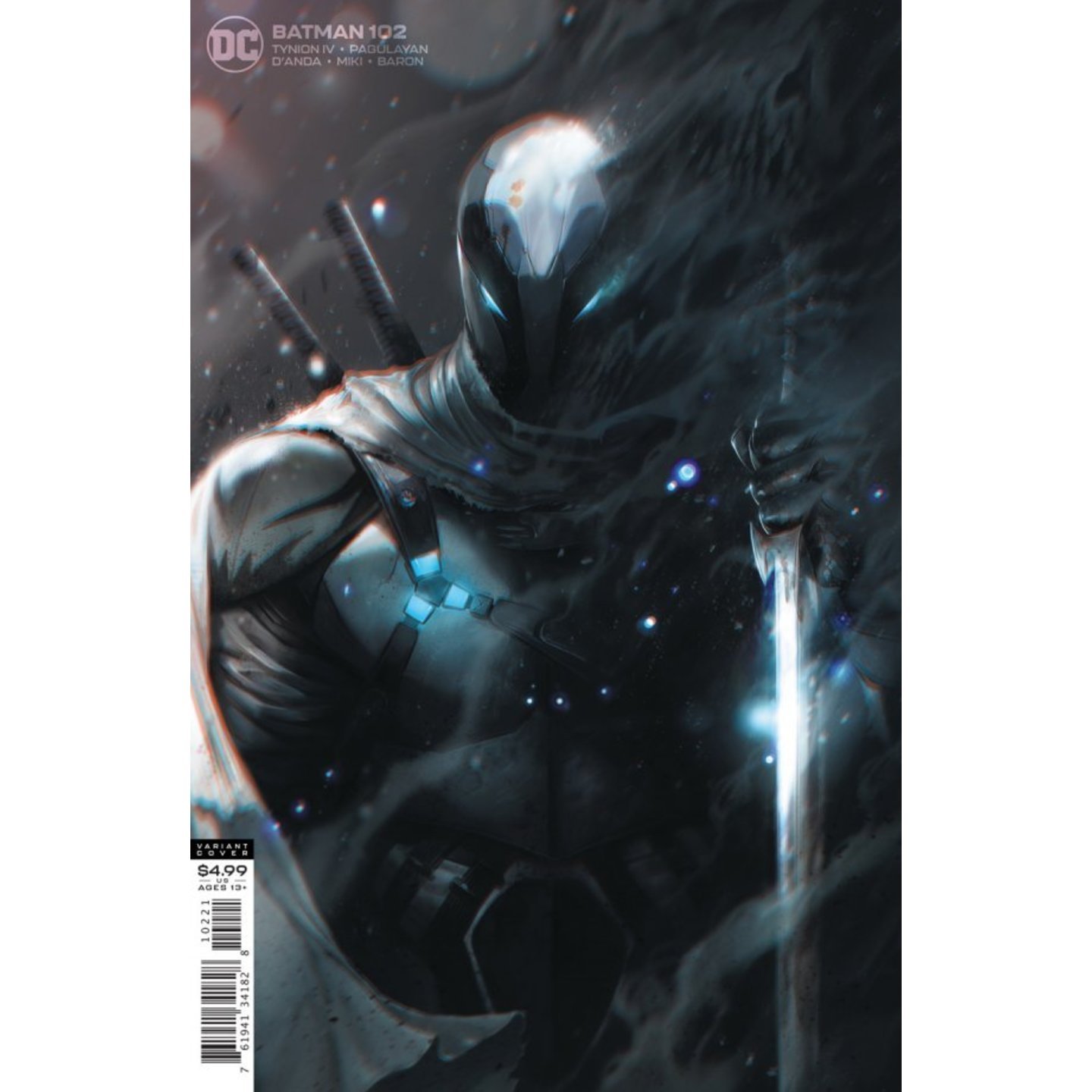 BATMAN 102 CVR B FRANCESCO MATTINA CARD STOCK VAR