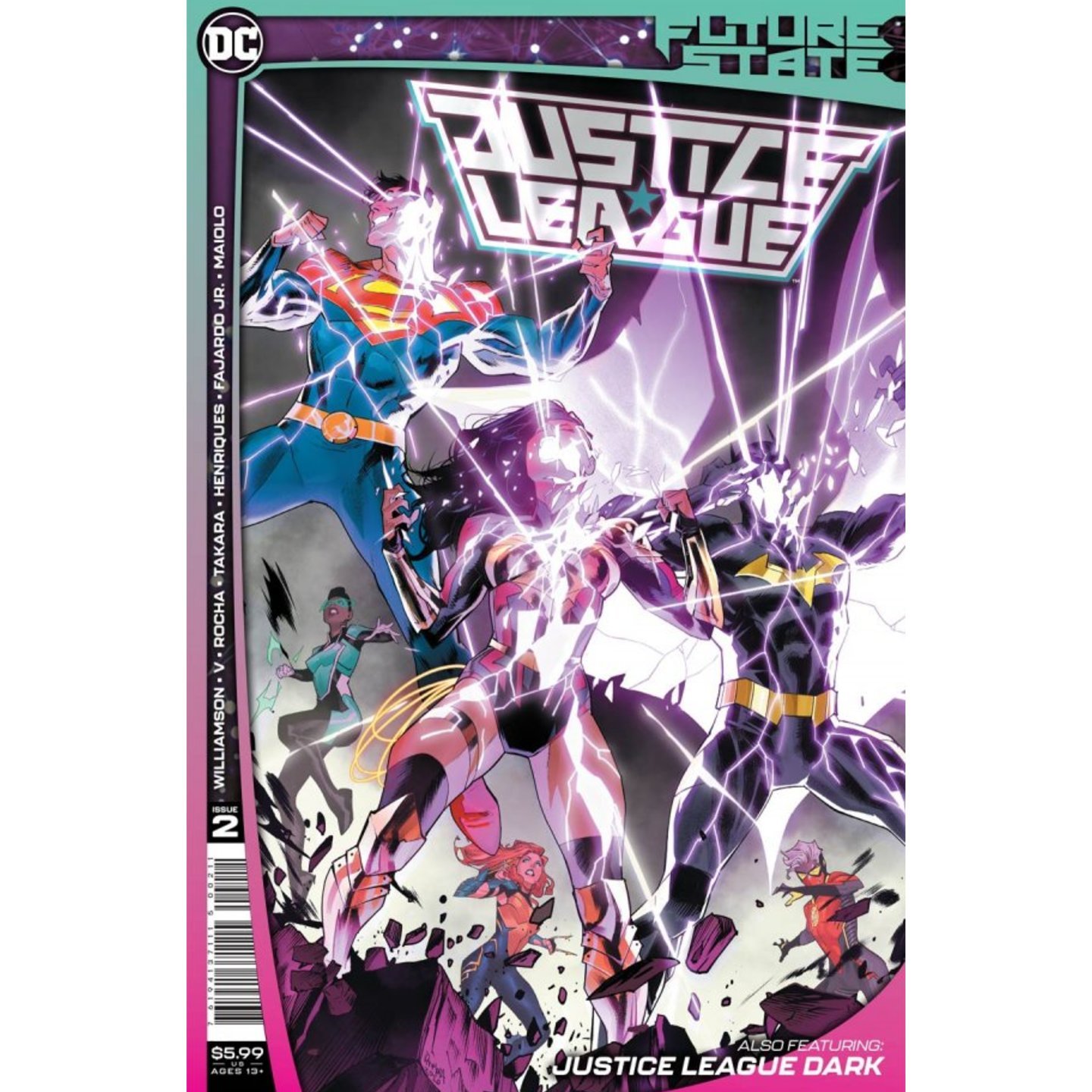 FUTURE STATE JUSTICE LEAGUE #2 (OF 2) CVR A DAN MORA