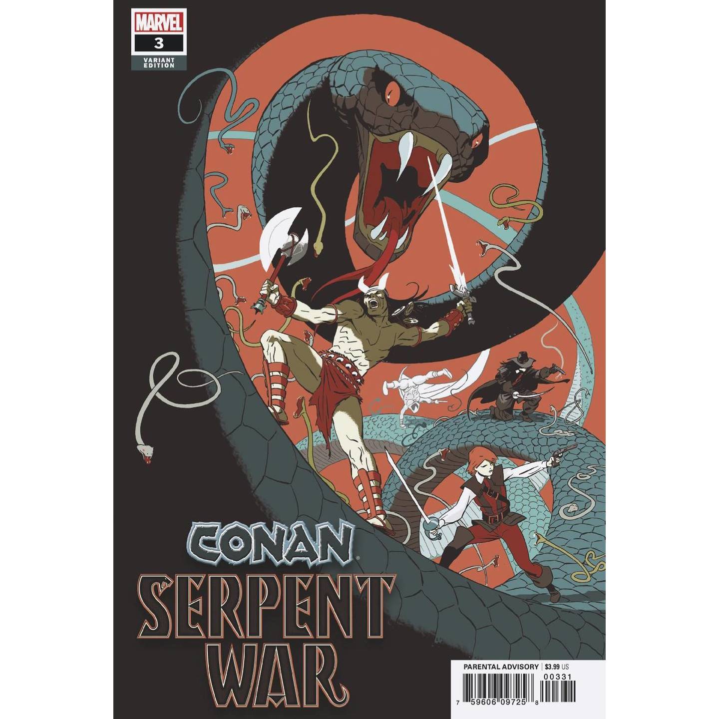 CONAN: SERPENT WAR #3 - MARTIN VAR