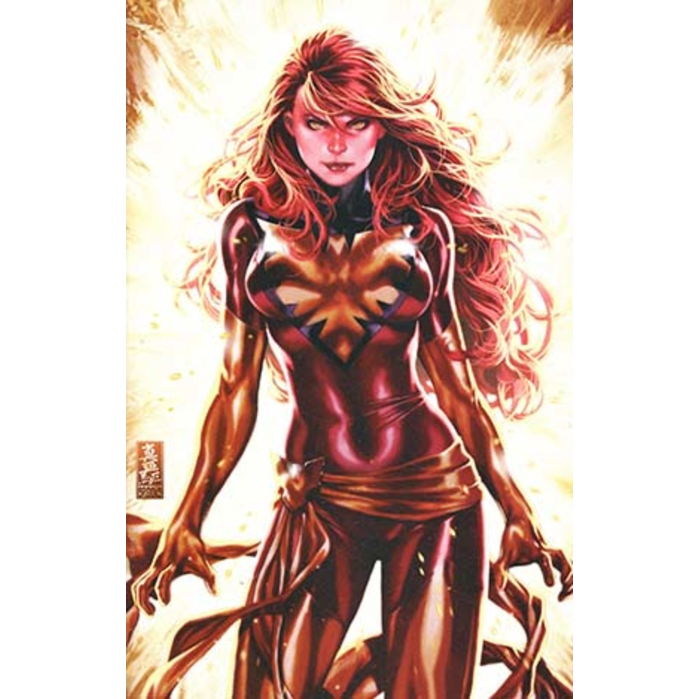 PHOENIX RESURRECTION #1 MARK BROOKS VIRGIN COVER VARIANT RED