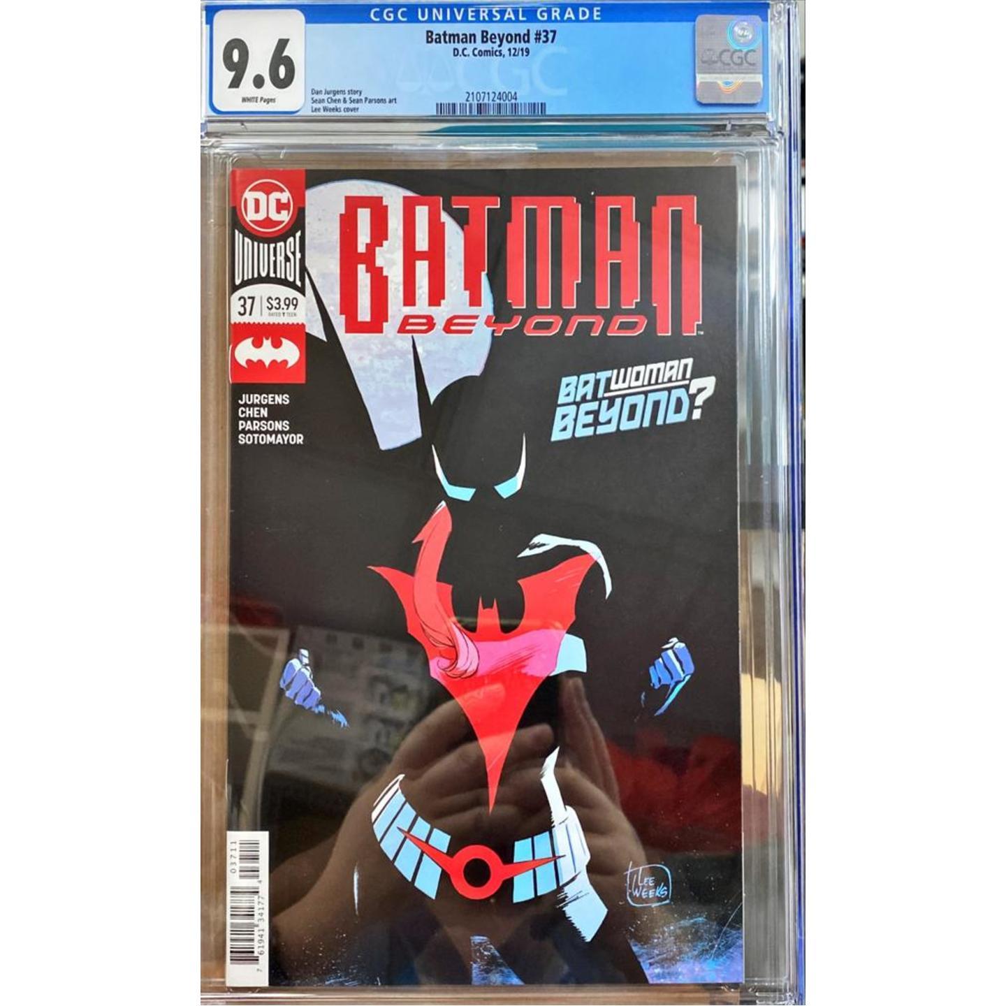 BATMAN BEYOND #37 CGC 9.6