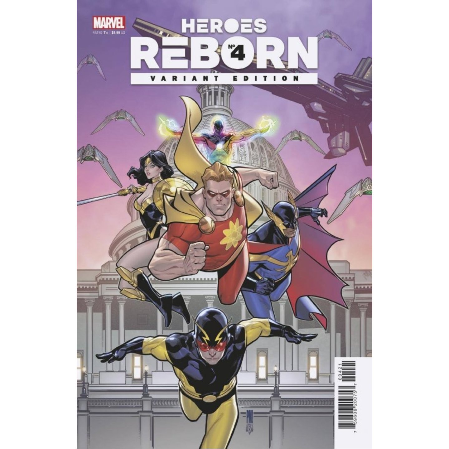 HEROES REBORN 4 125 Medina Squadron Supreme Variant