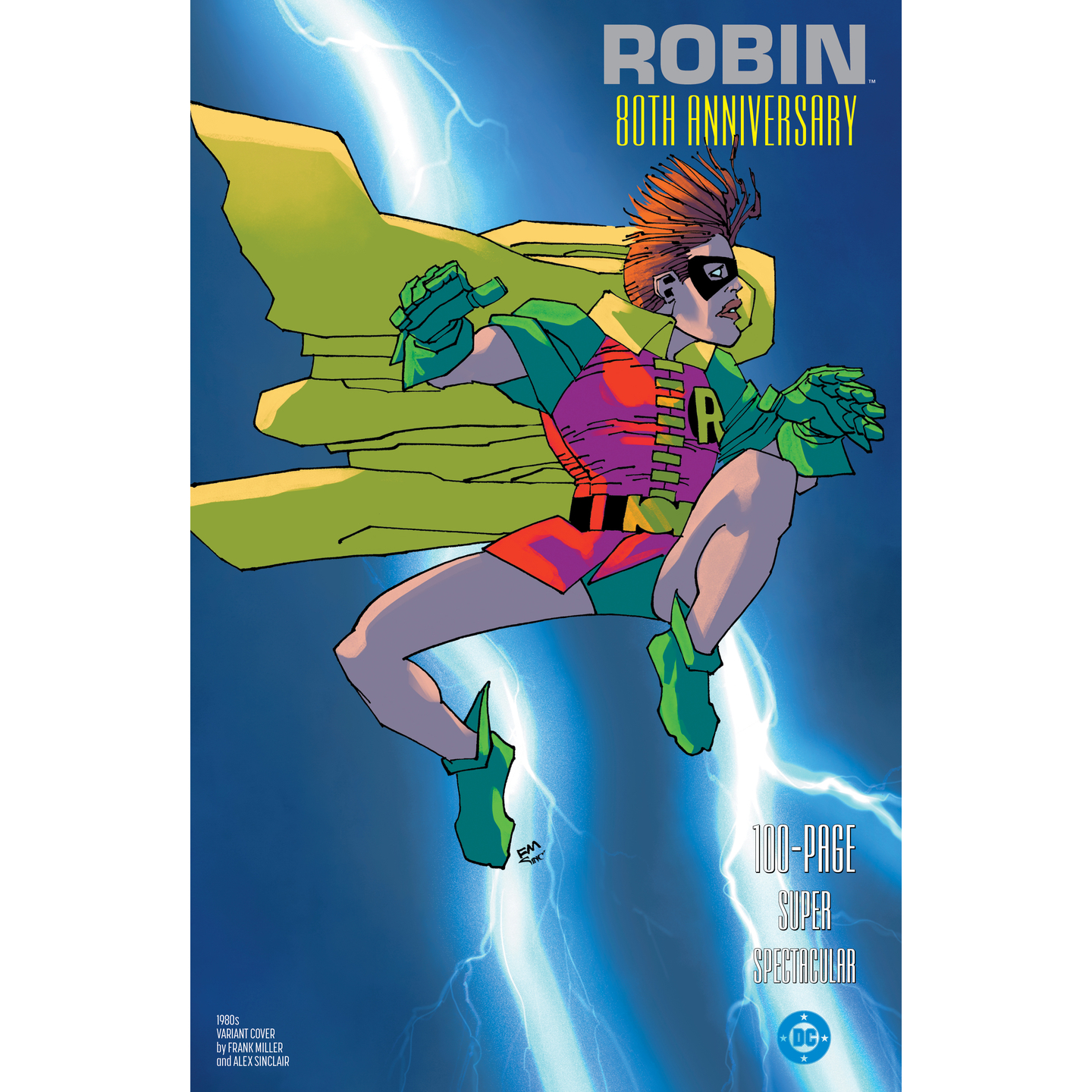 ROBIN 80TH ANNIV 100 PAGE SUPER SPECT 1 1980S FRANK MILLER